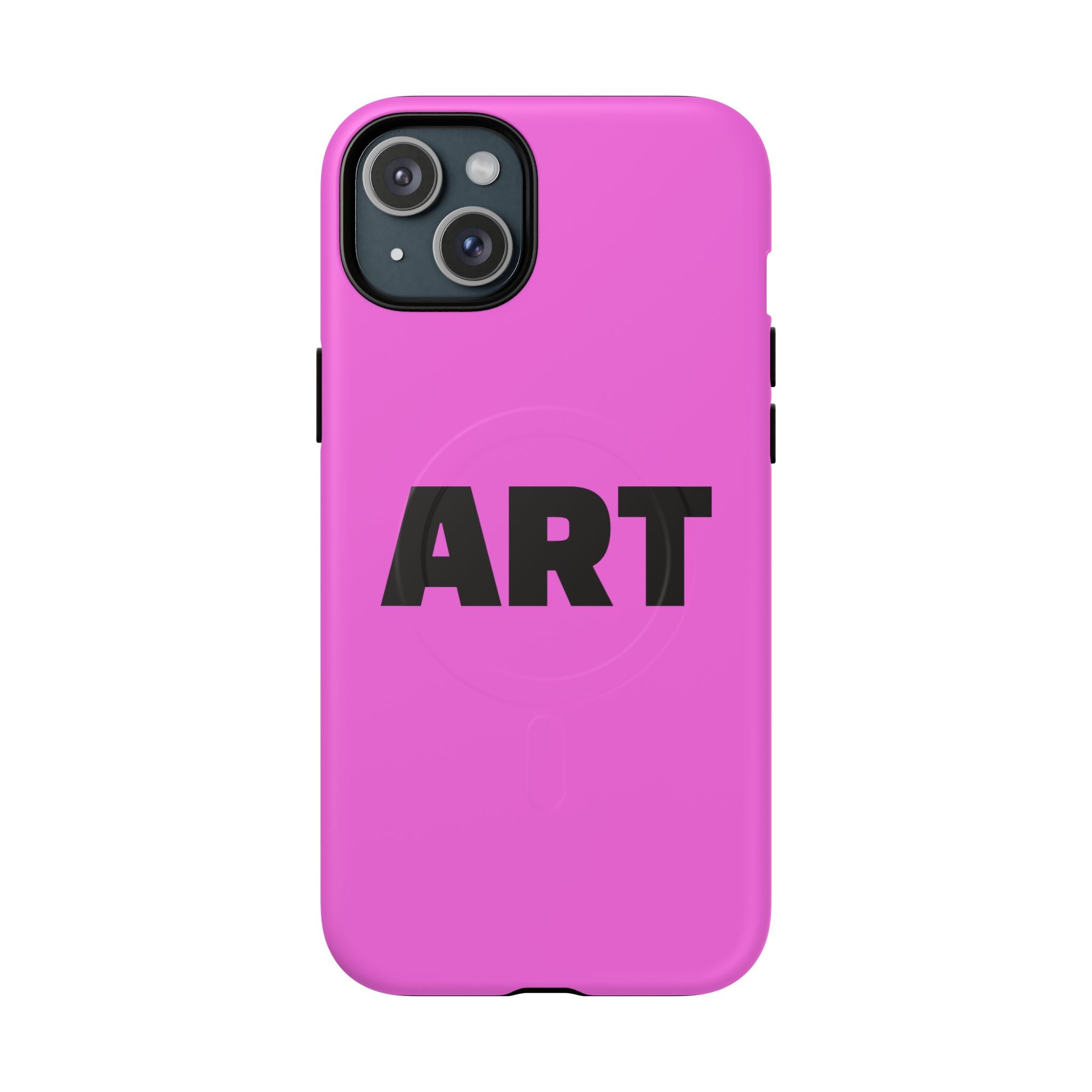 Pink "ART" iPhone case