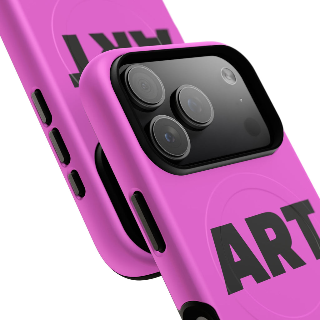 Pink "ART" iPhone case