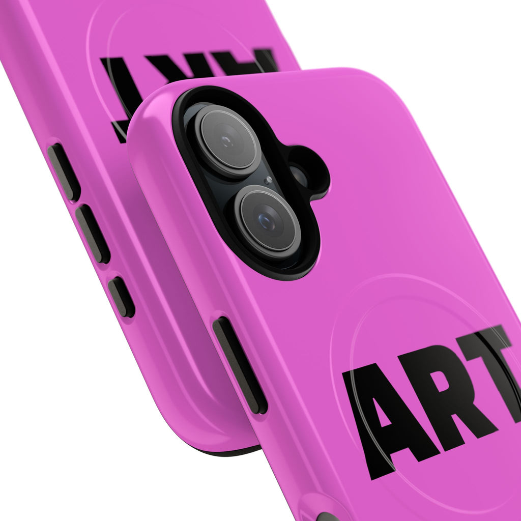 Pink "ART" iPhone case