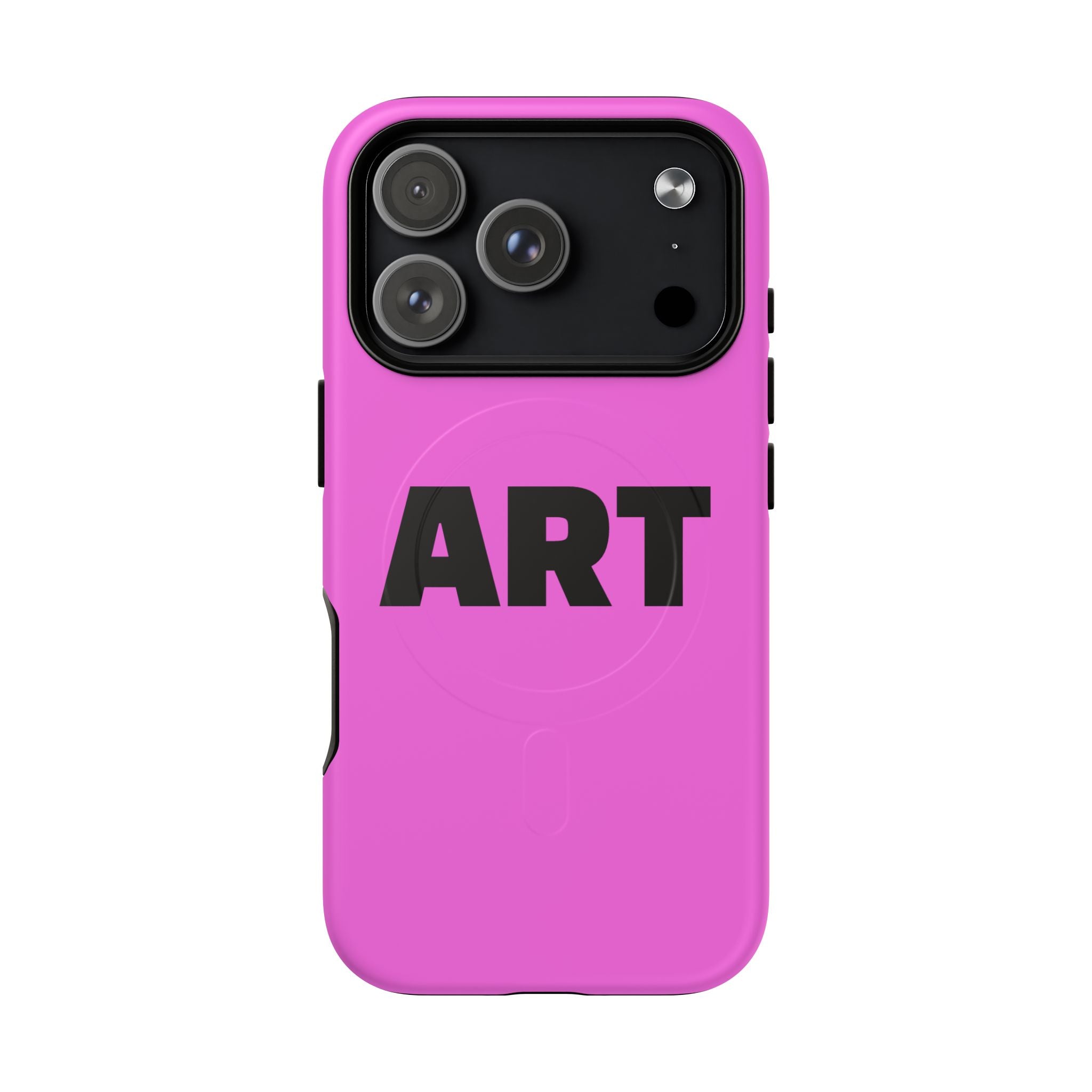 Pink "ART" iPhone case