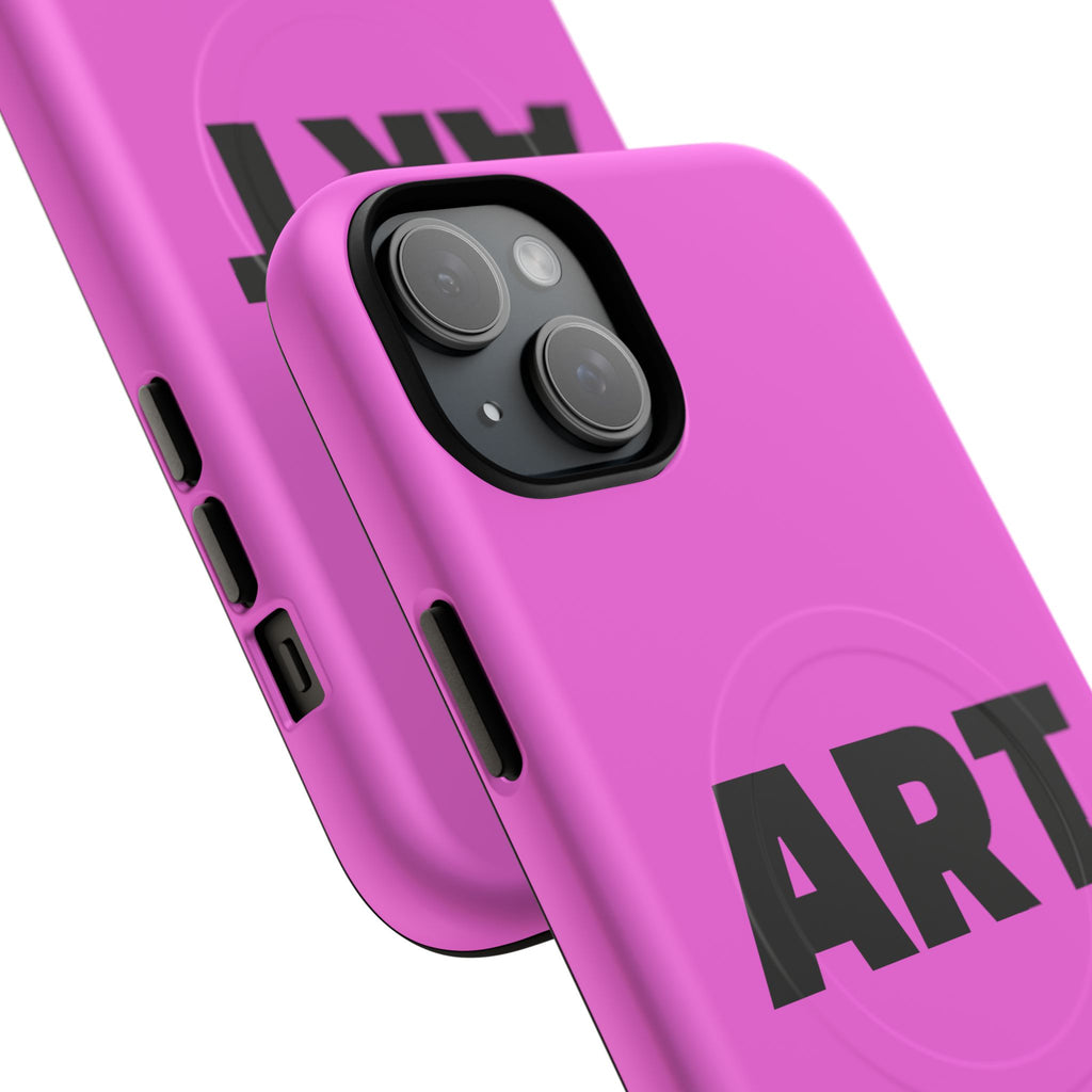 Pink "ART" iPhone case