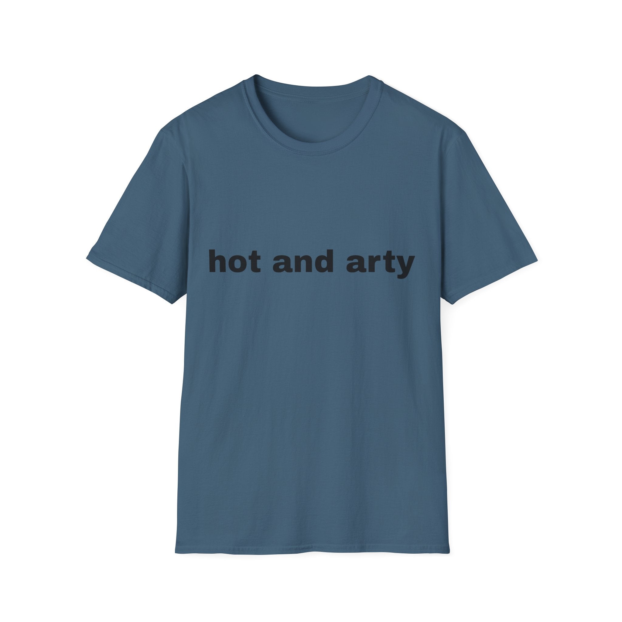 Unisex "hot and arty" T-shirt