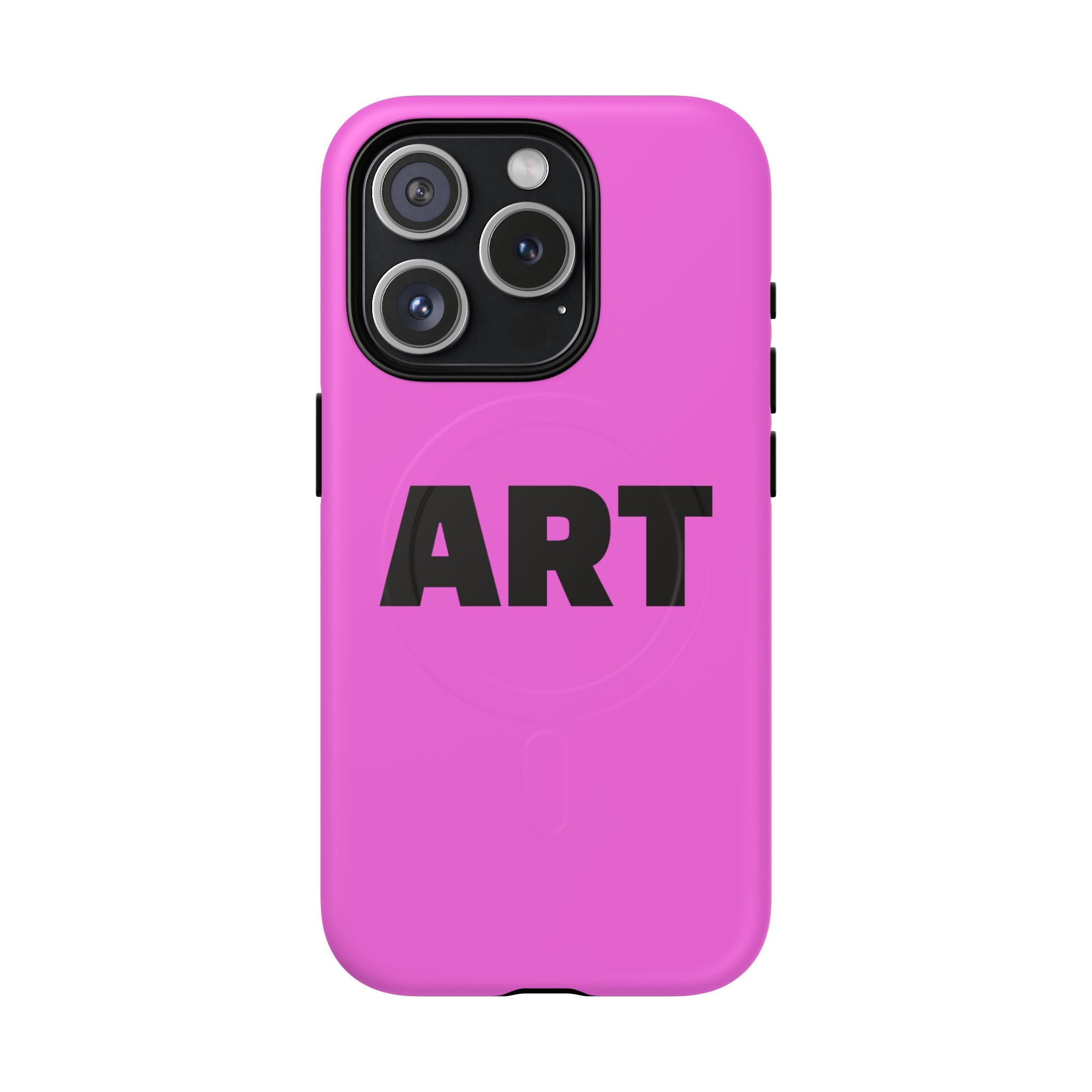 Pink "ART" iPhone case