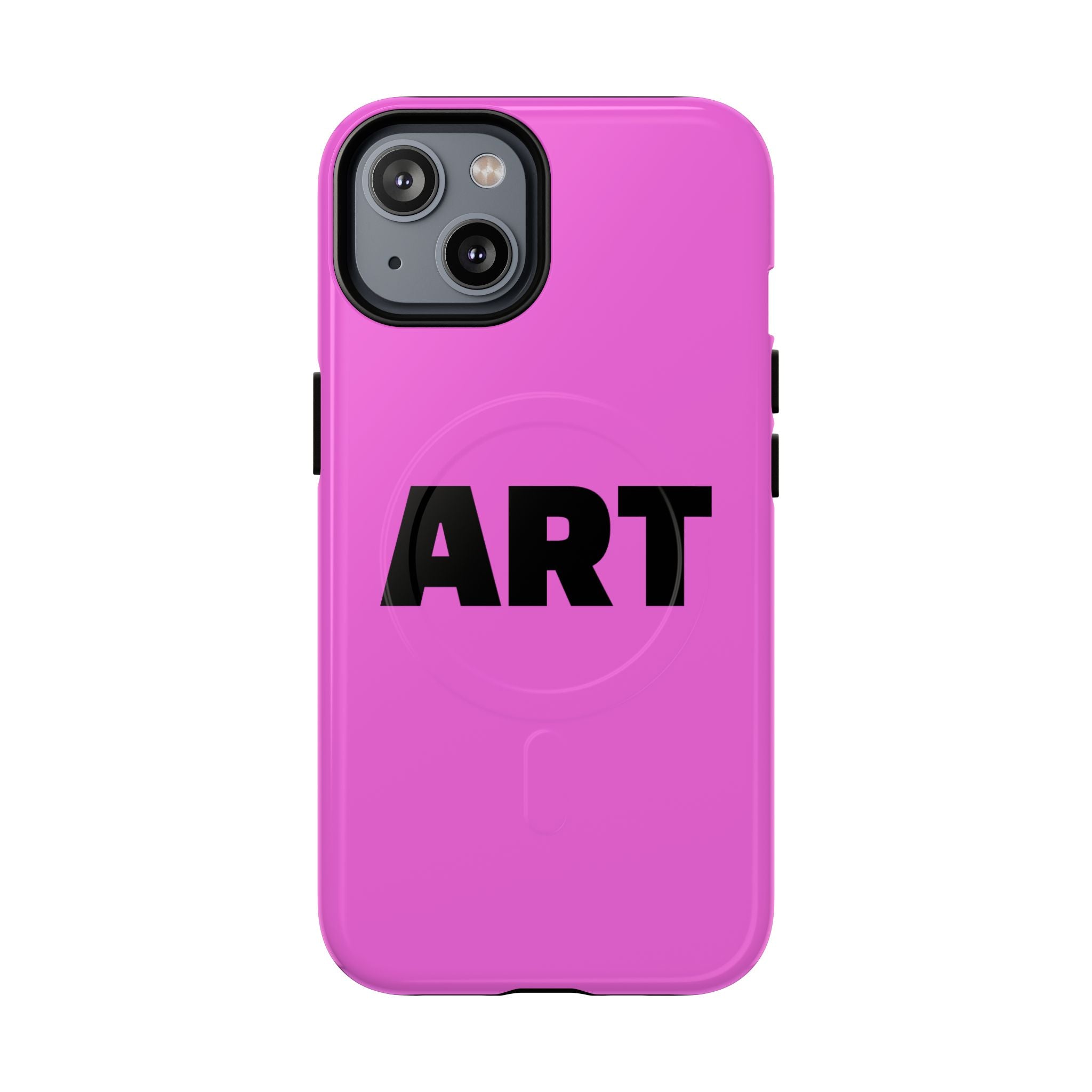 Pink "ART" iPhone case