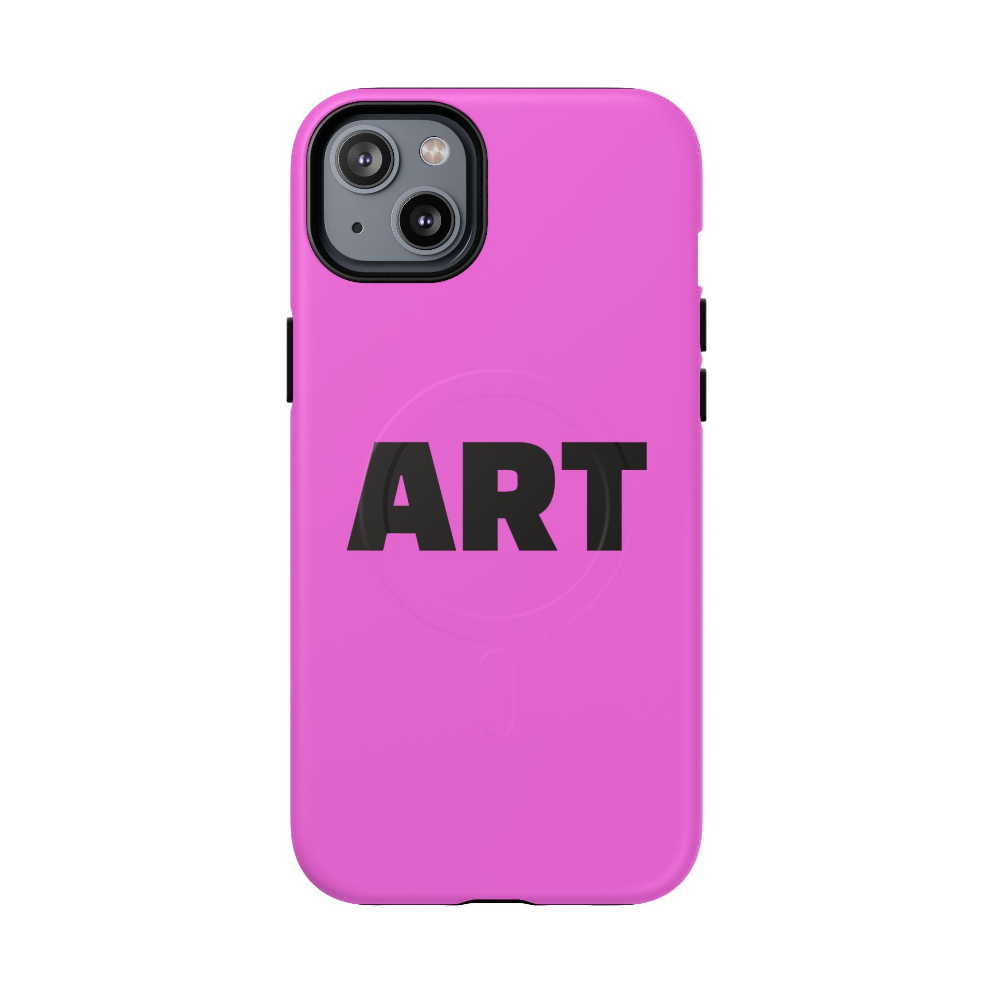 Pink "ART" iPhone case