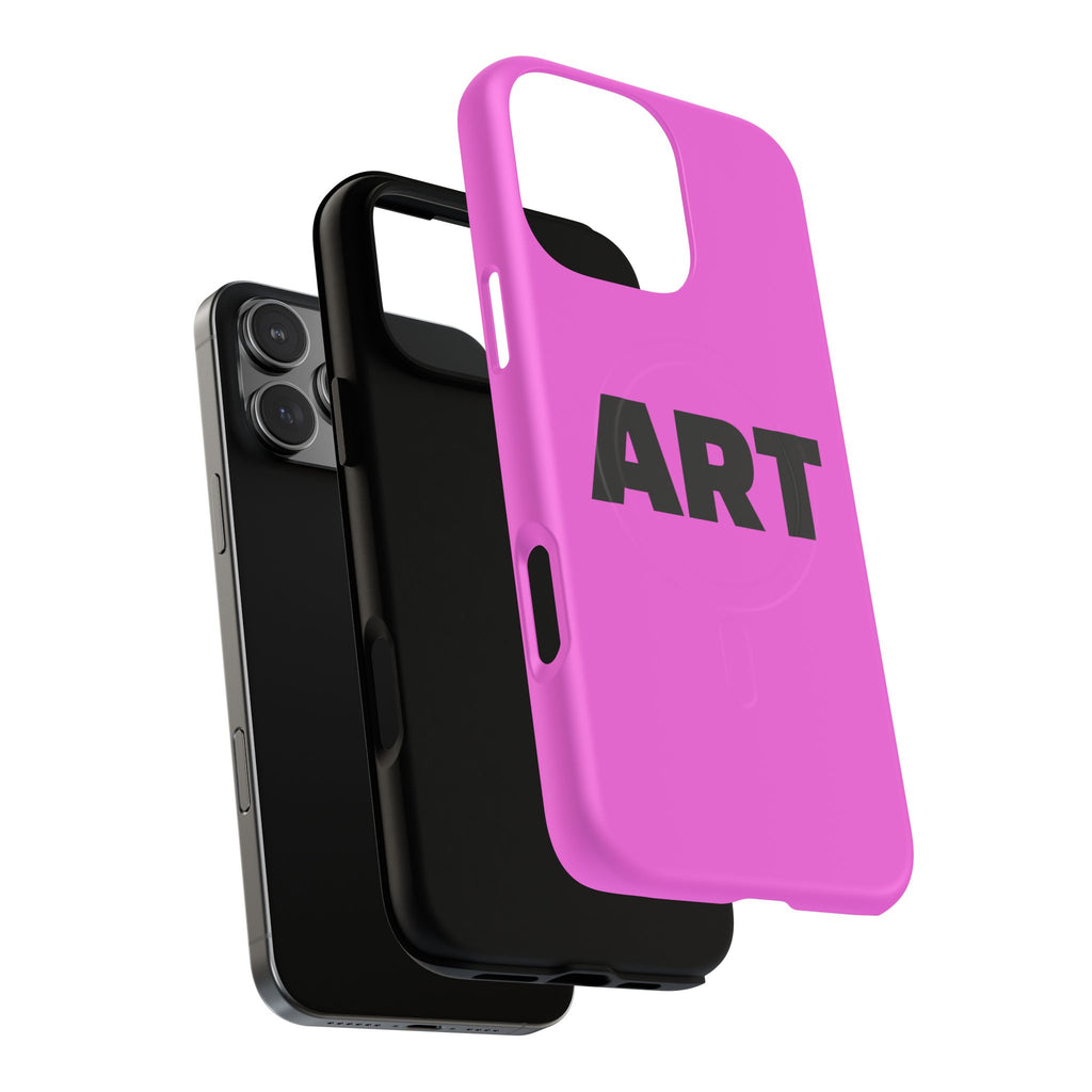 Pink "ART" iPhone case