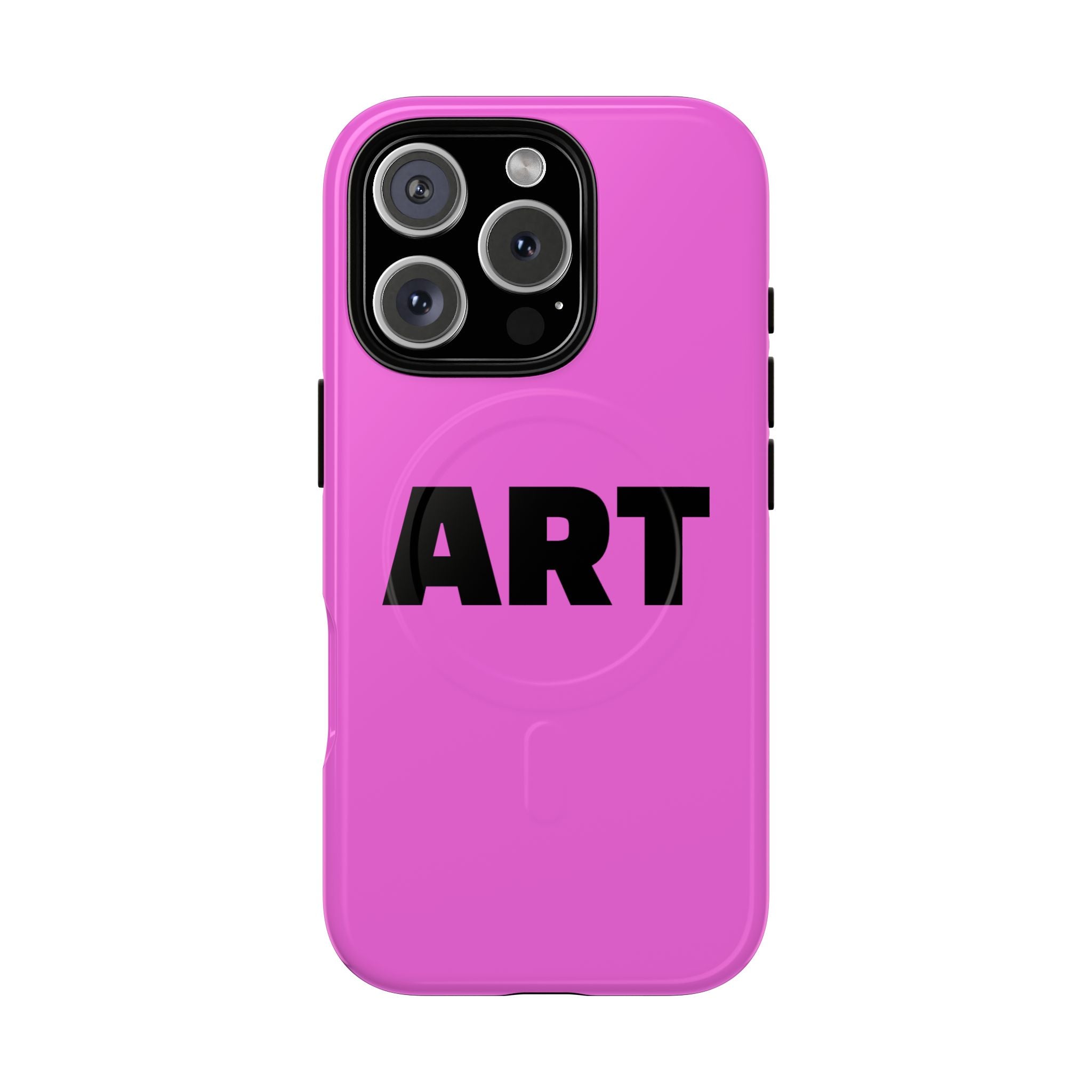 Pink "ART" iPhone case