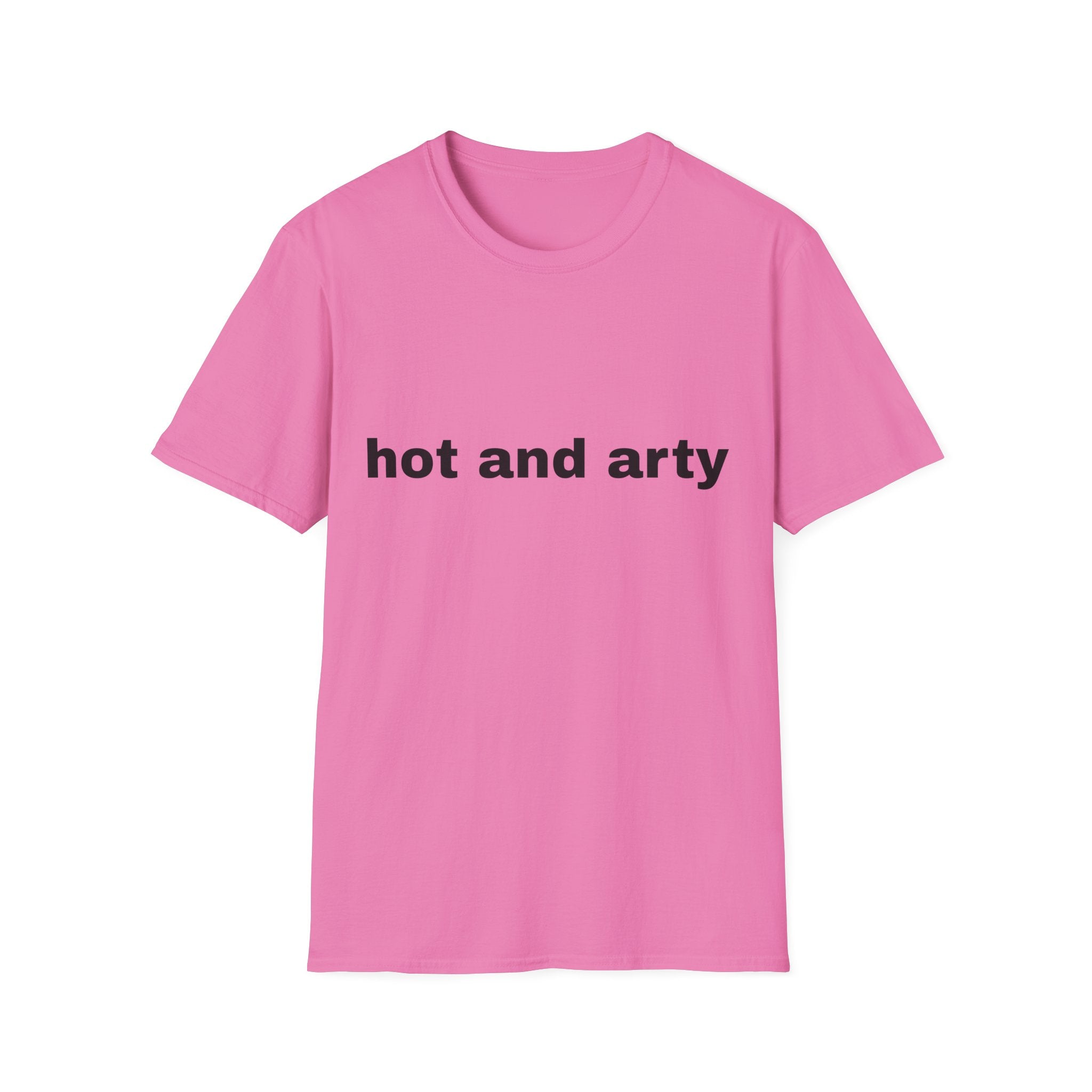 Unisex "hot and arty" T-shirt