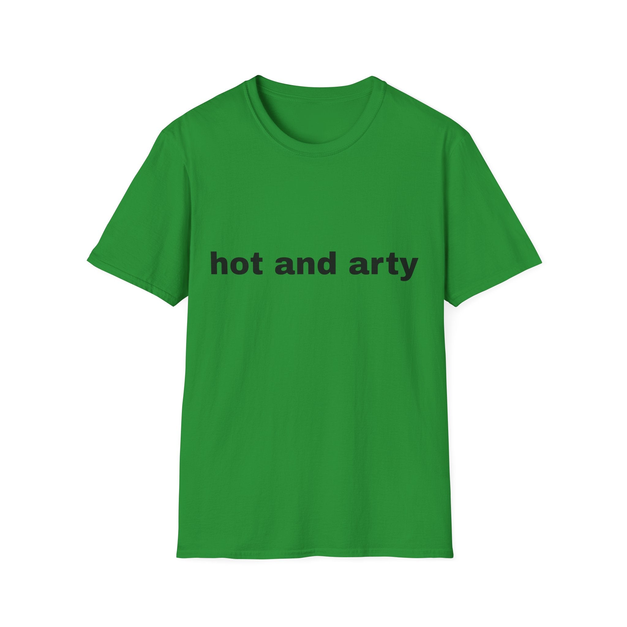 Unisex "hot and arty" T-shirt