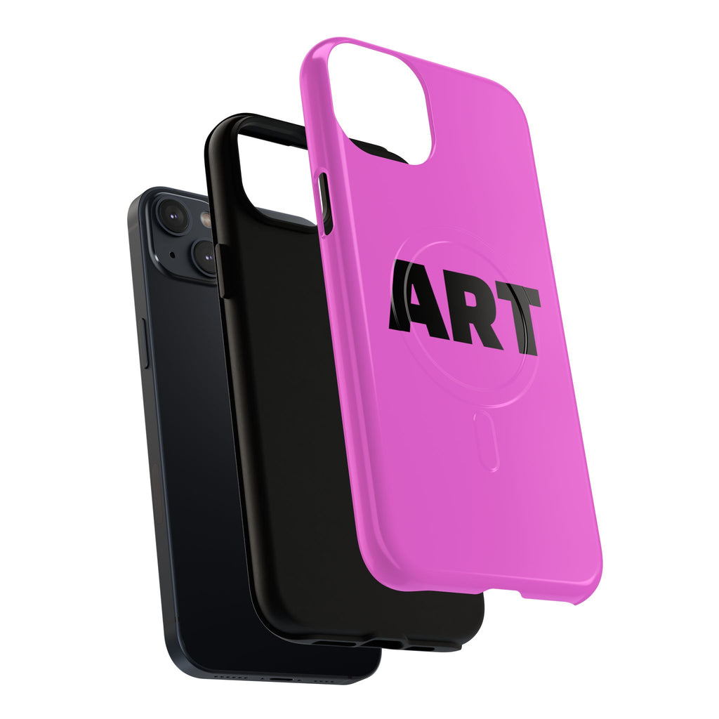 Pink "ART" iPhone case