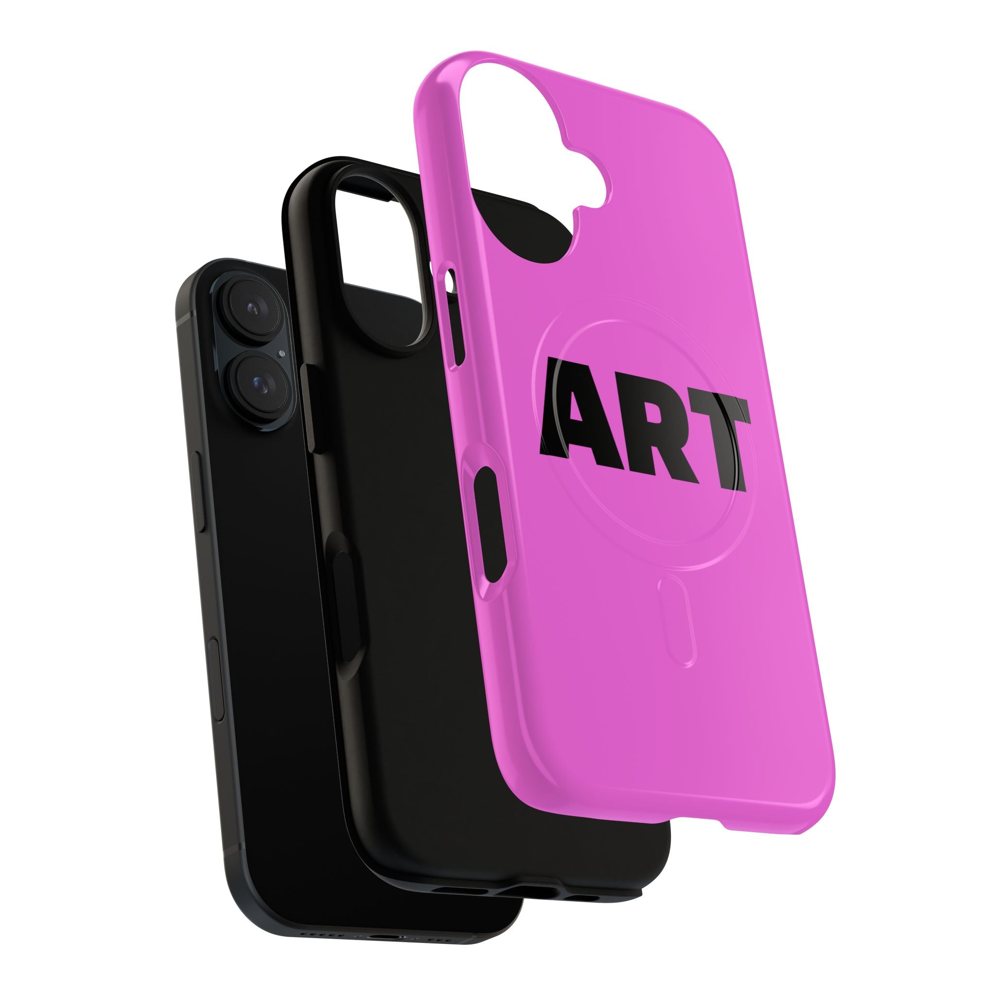 Pink "ART" iPhone case