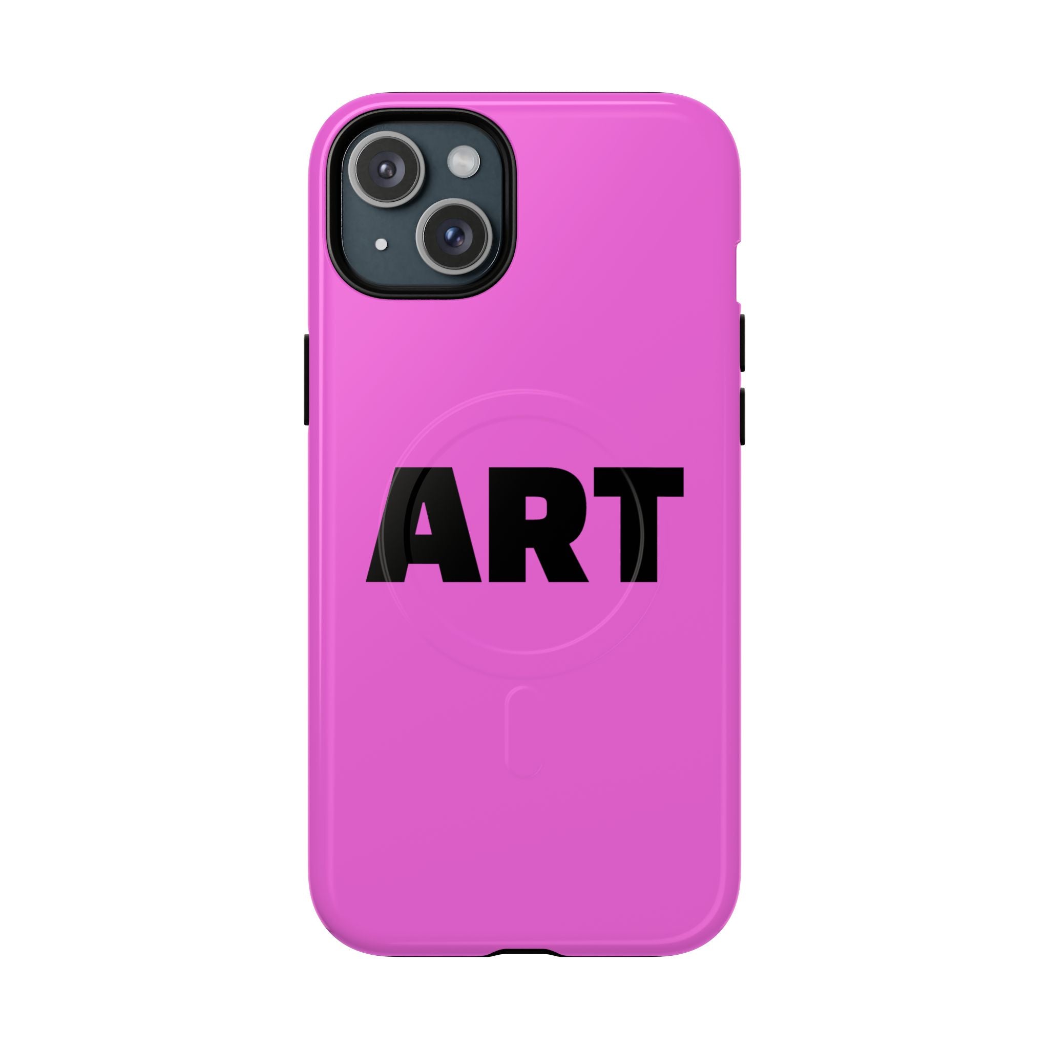 Pink "ART" iPhone case