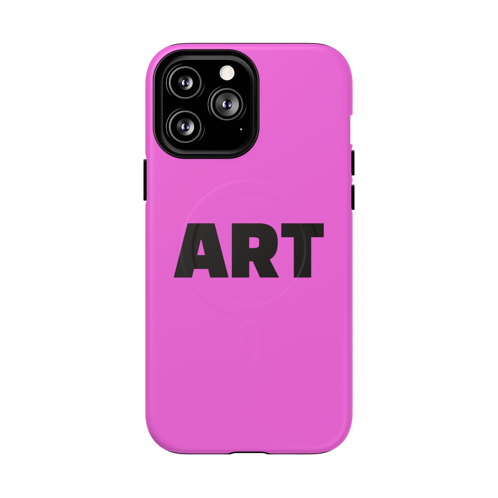 Pink "ART" iPhone case