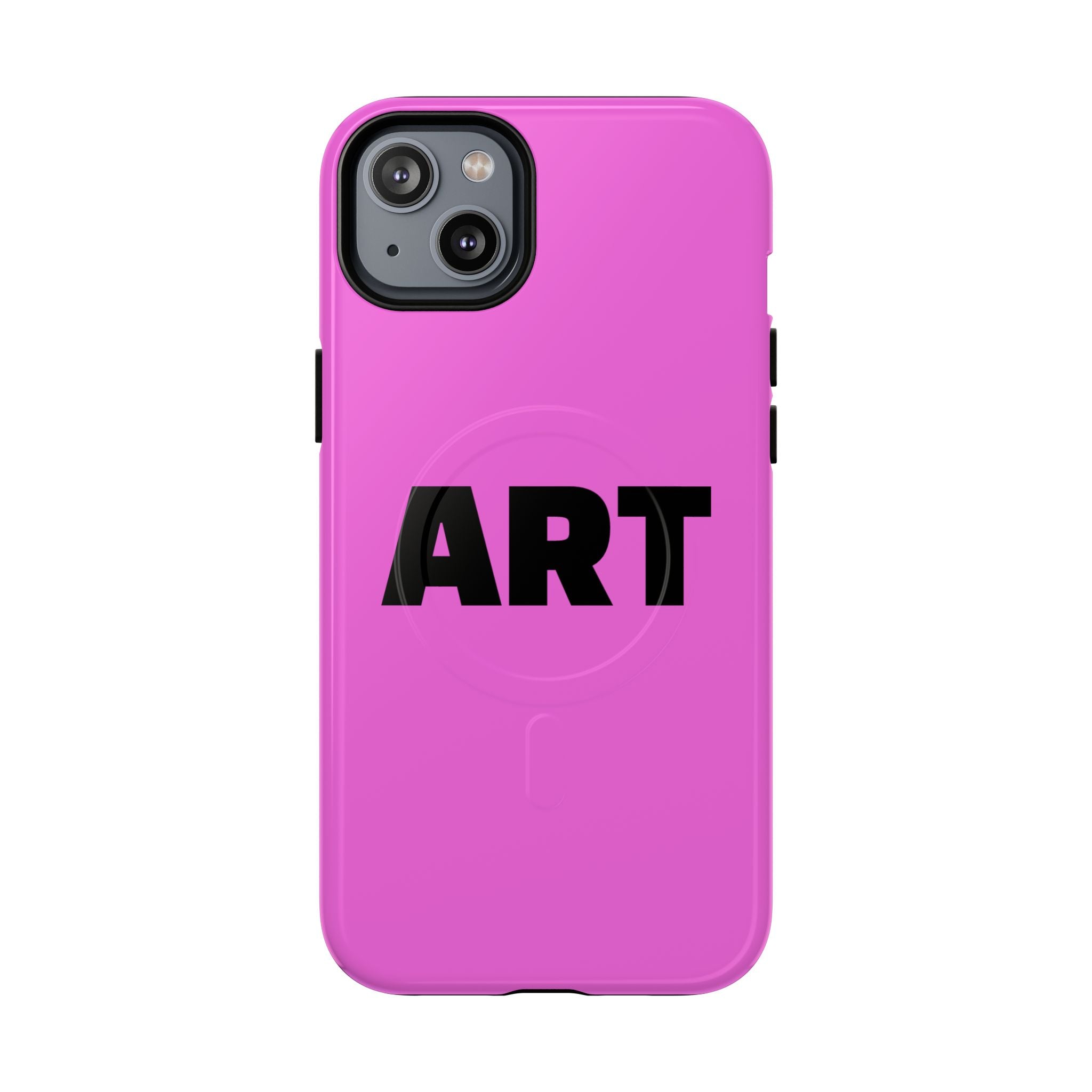 Pink "ART" iPhone case