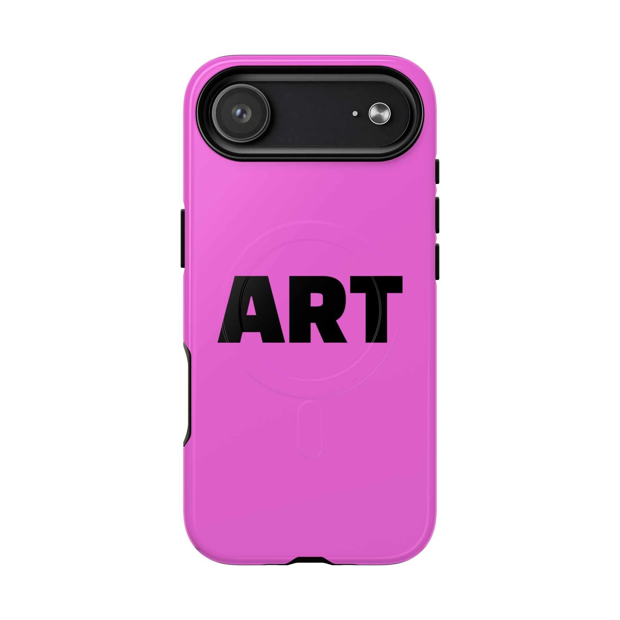 Pink "ART" iPhone case