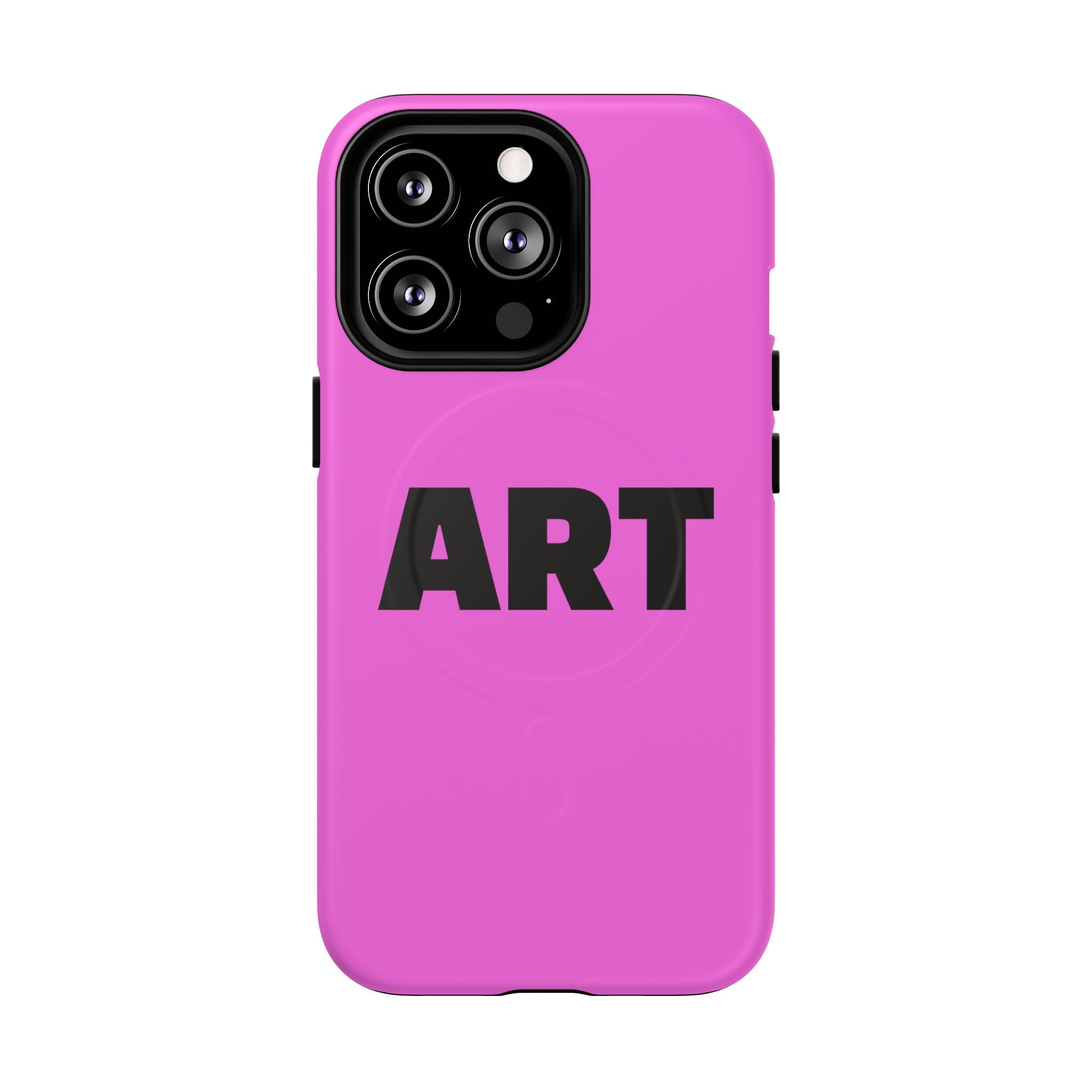 Pink "ART" iPhone case