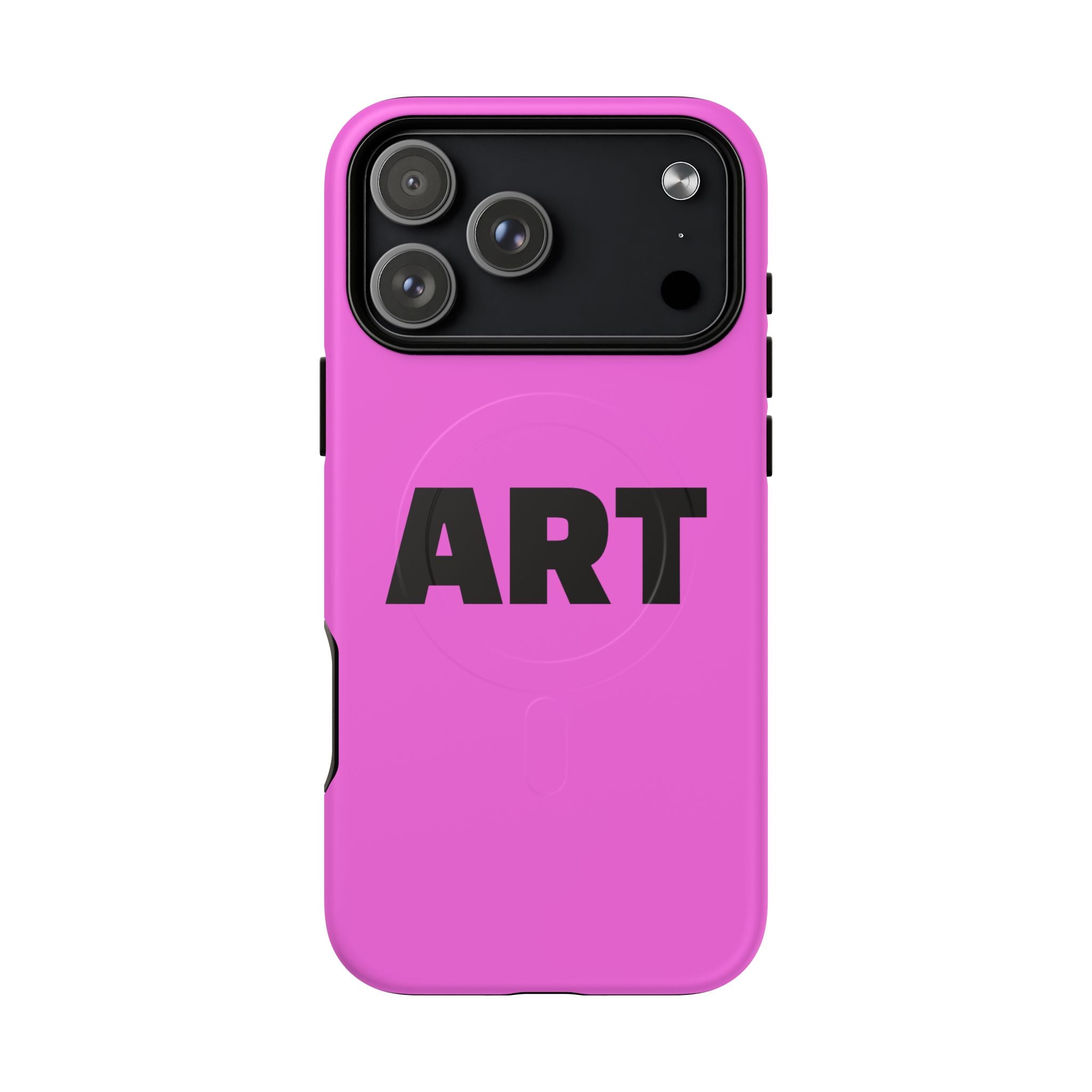 Pink "ART" iPhone case