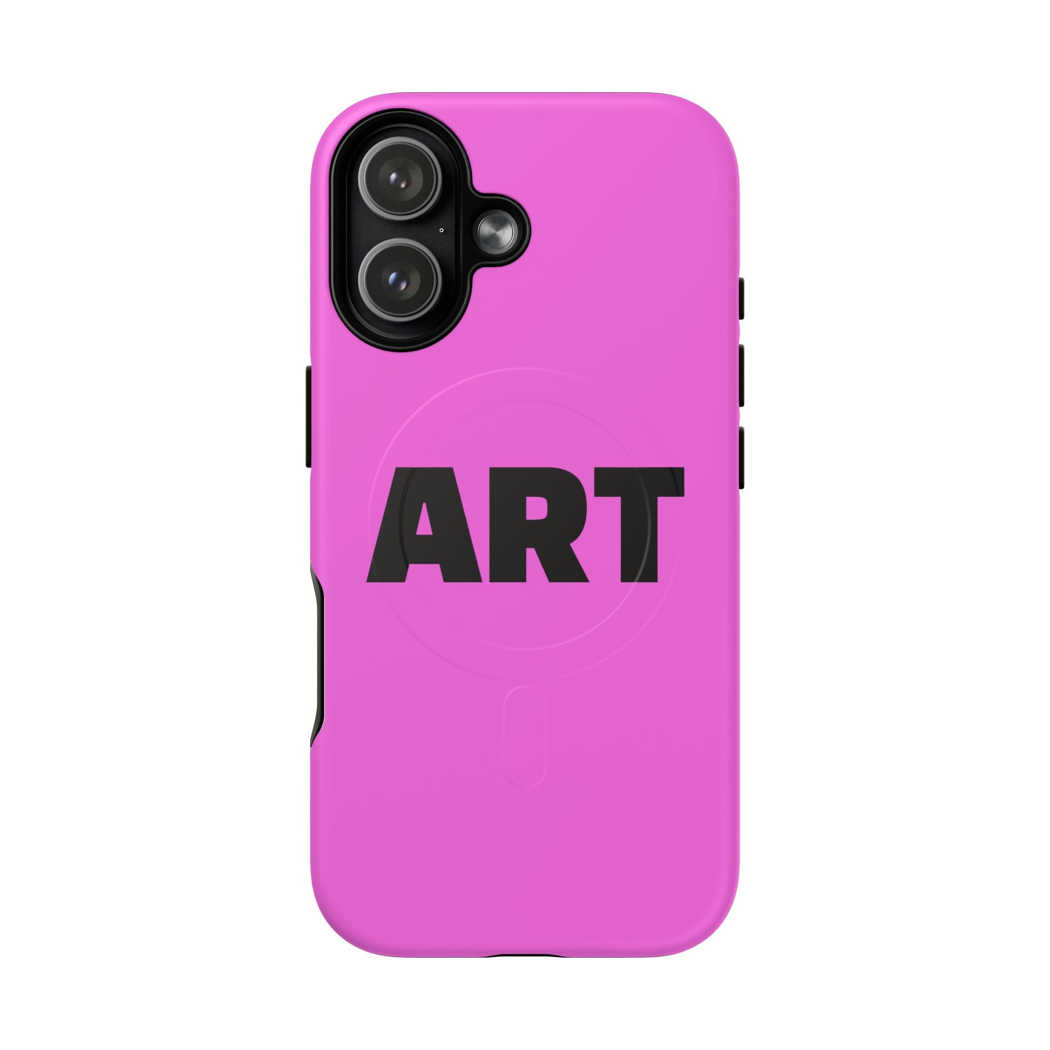 Pink "ART" iPhone case