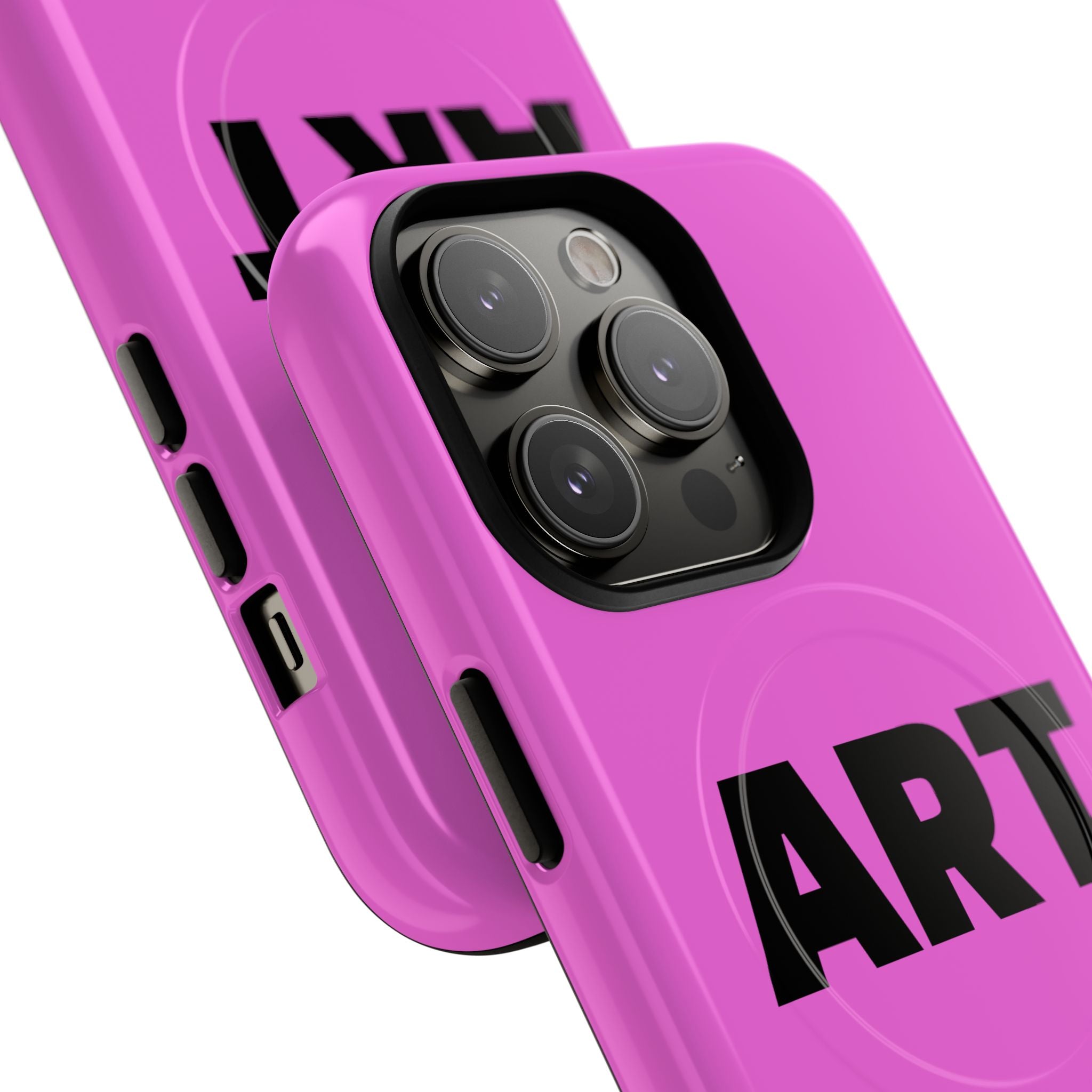 Pink "ART" iPhone case