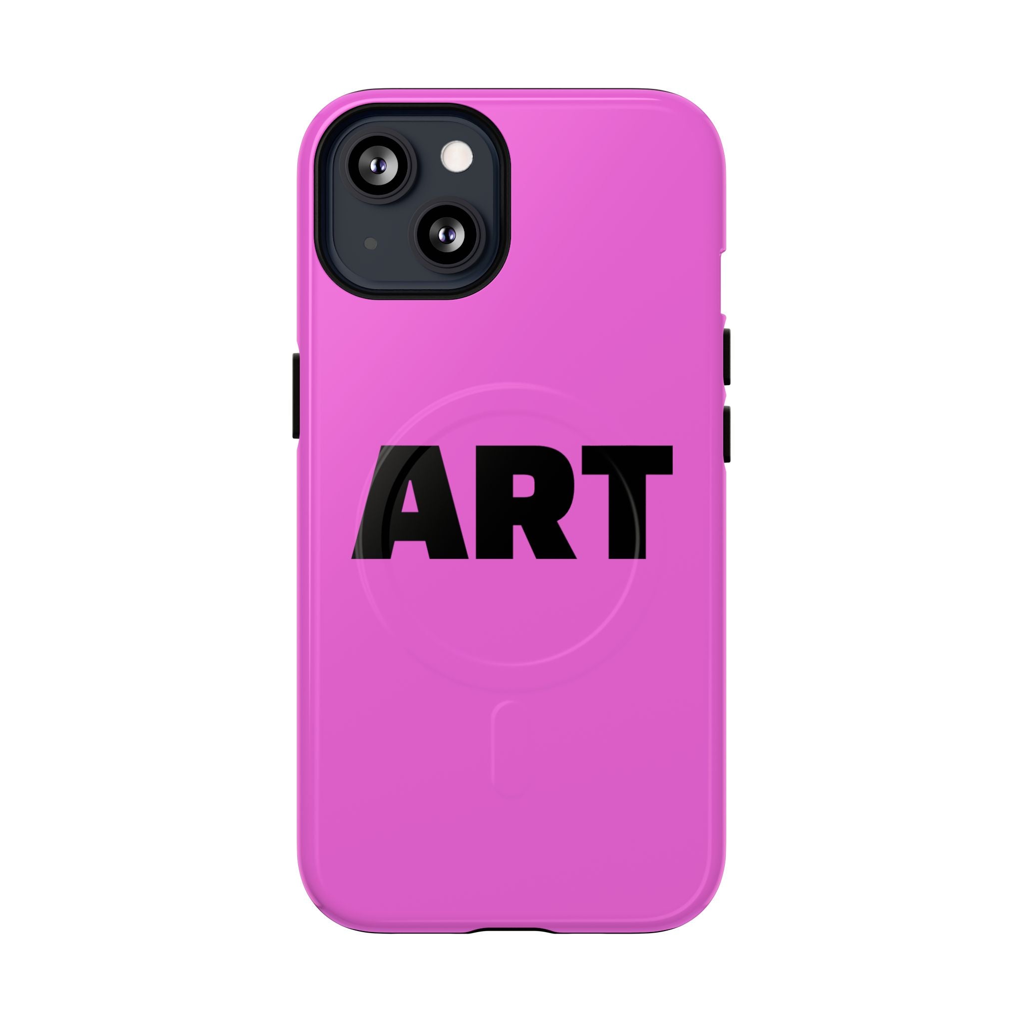 Pink "ART" iPhone case