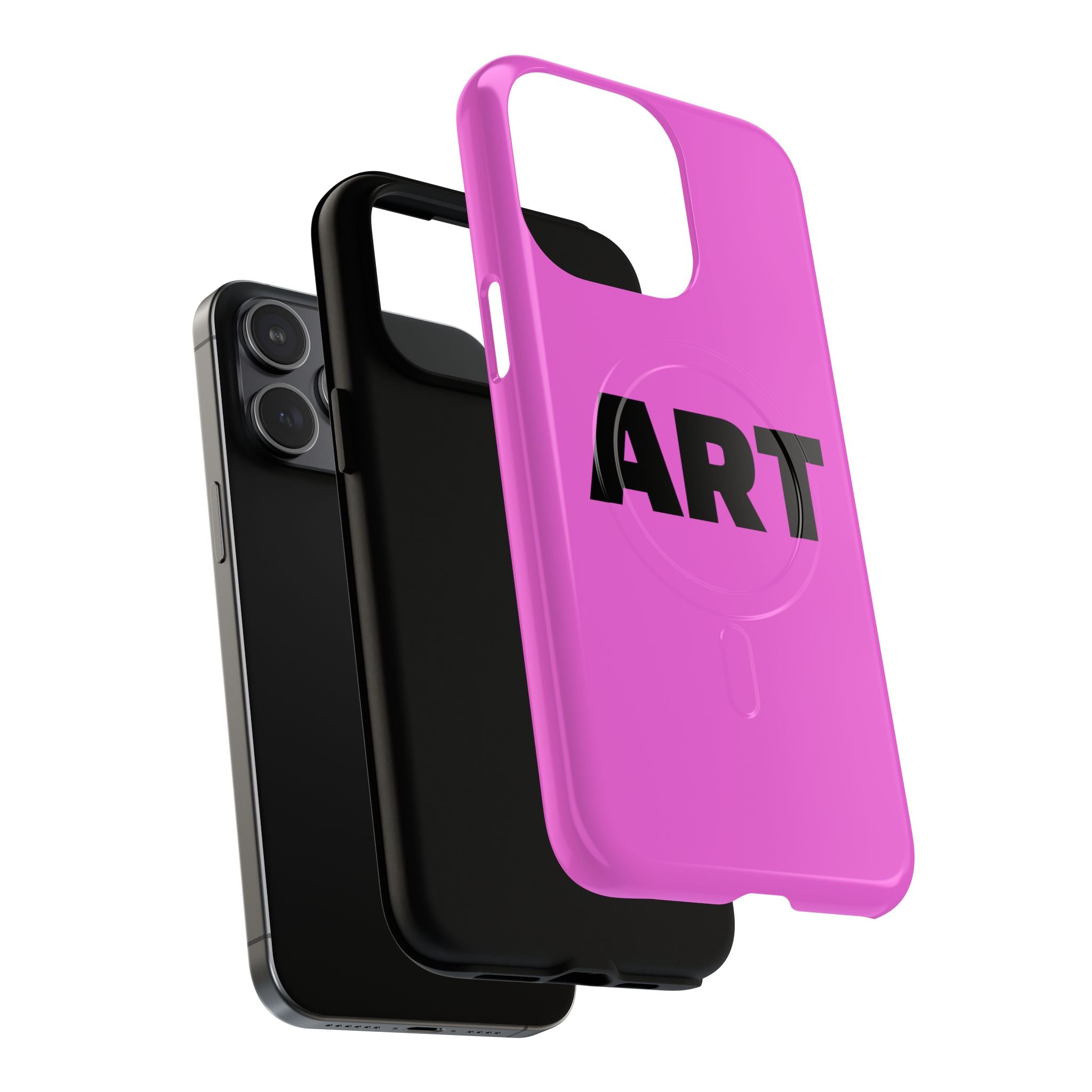 Pink "ART" iPhone case