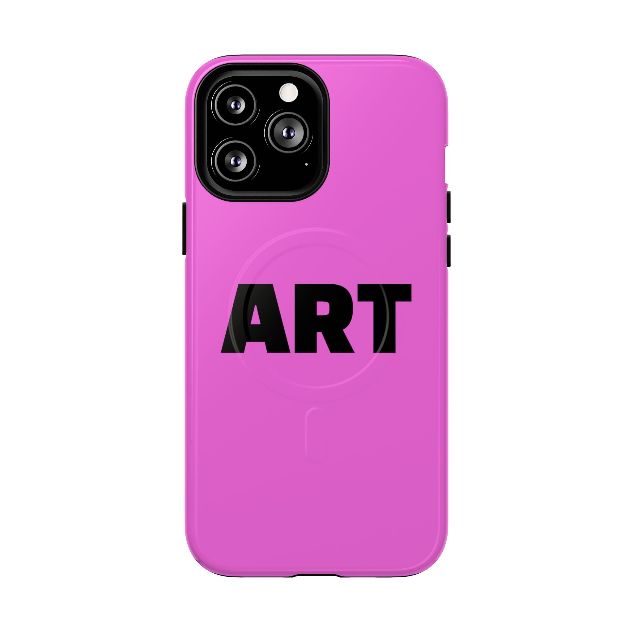 Pink "ART" iPhone case
