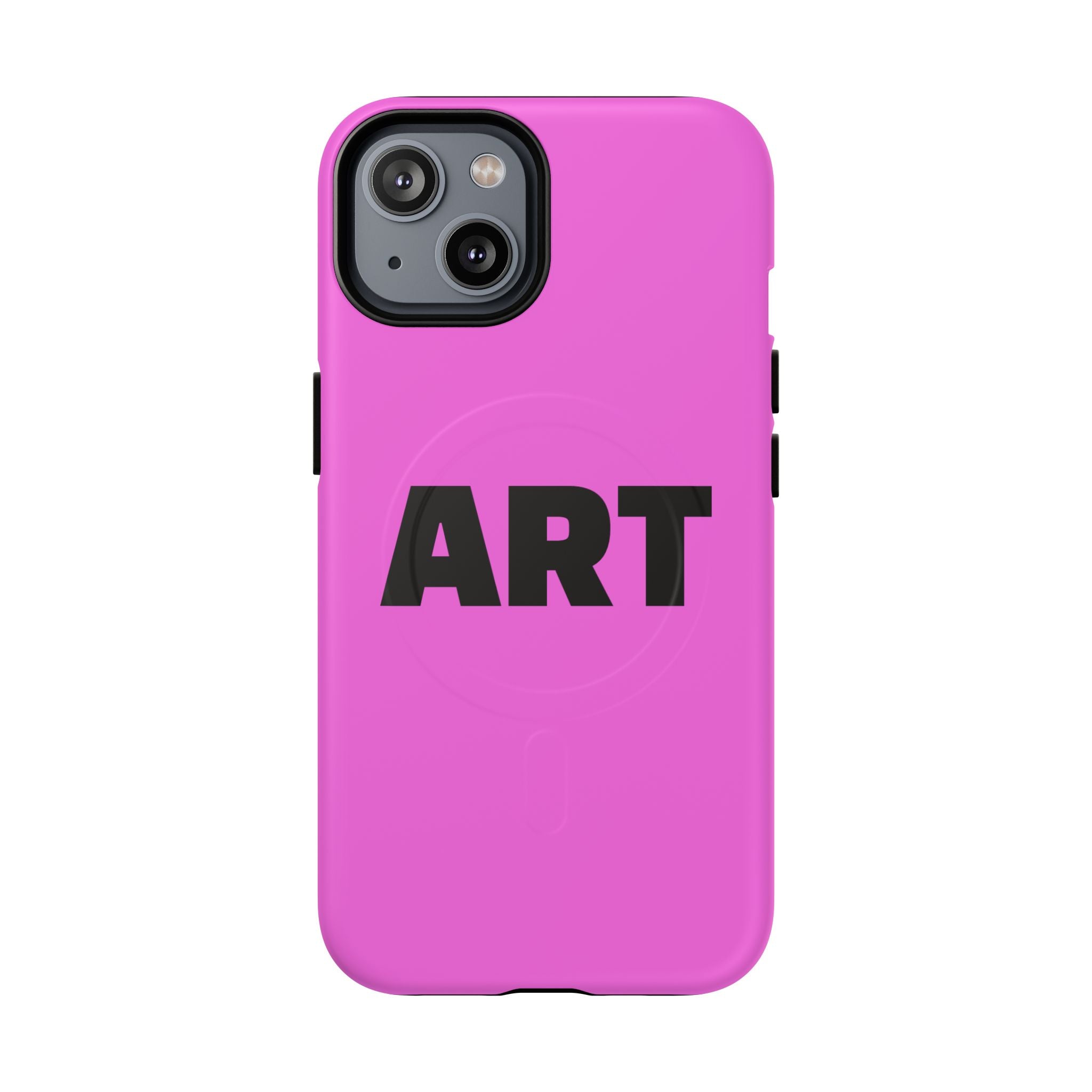 Pink "ART" iPhone case