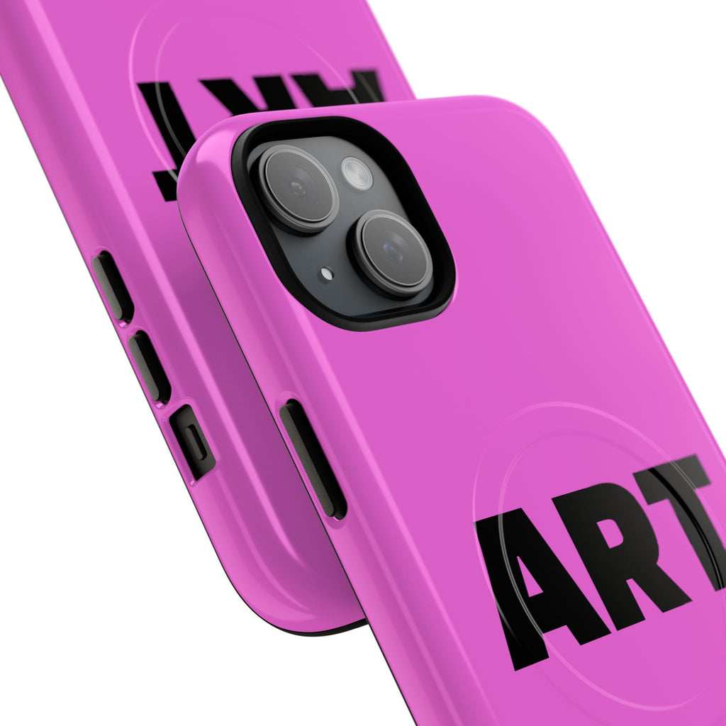 Pink "ART" iPhone case