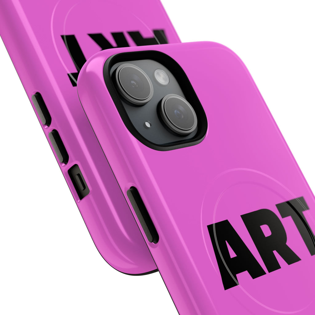 Pink "ART" iPhone case