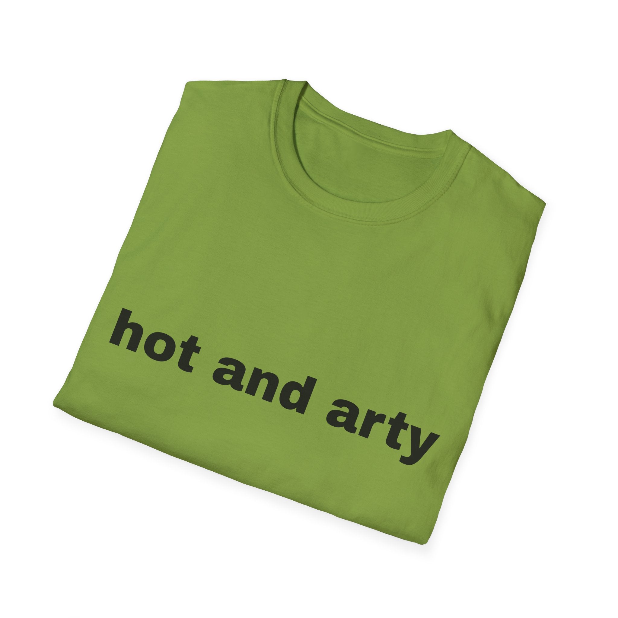Unisex "hot and arty" T-shirt