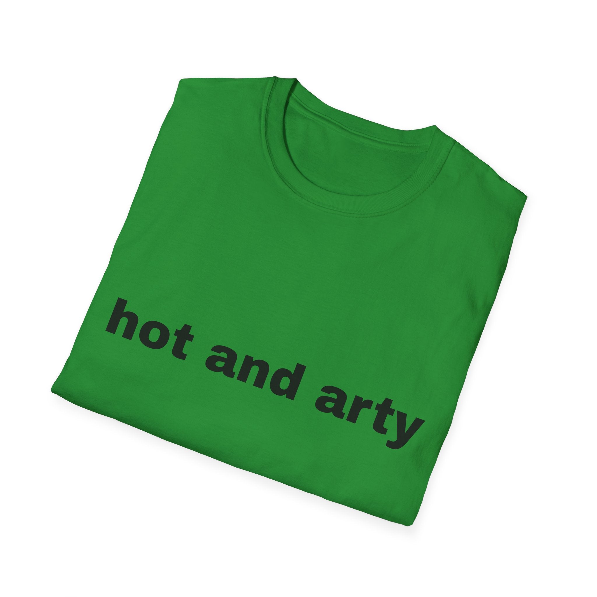Unisex "hot and arty" T-shirt