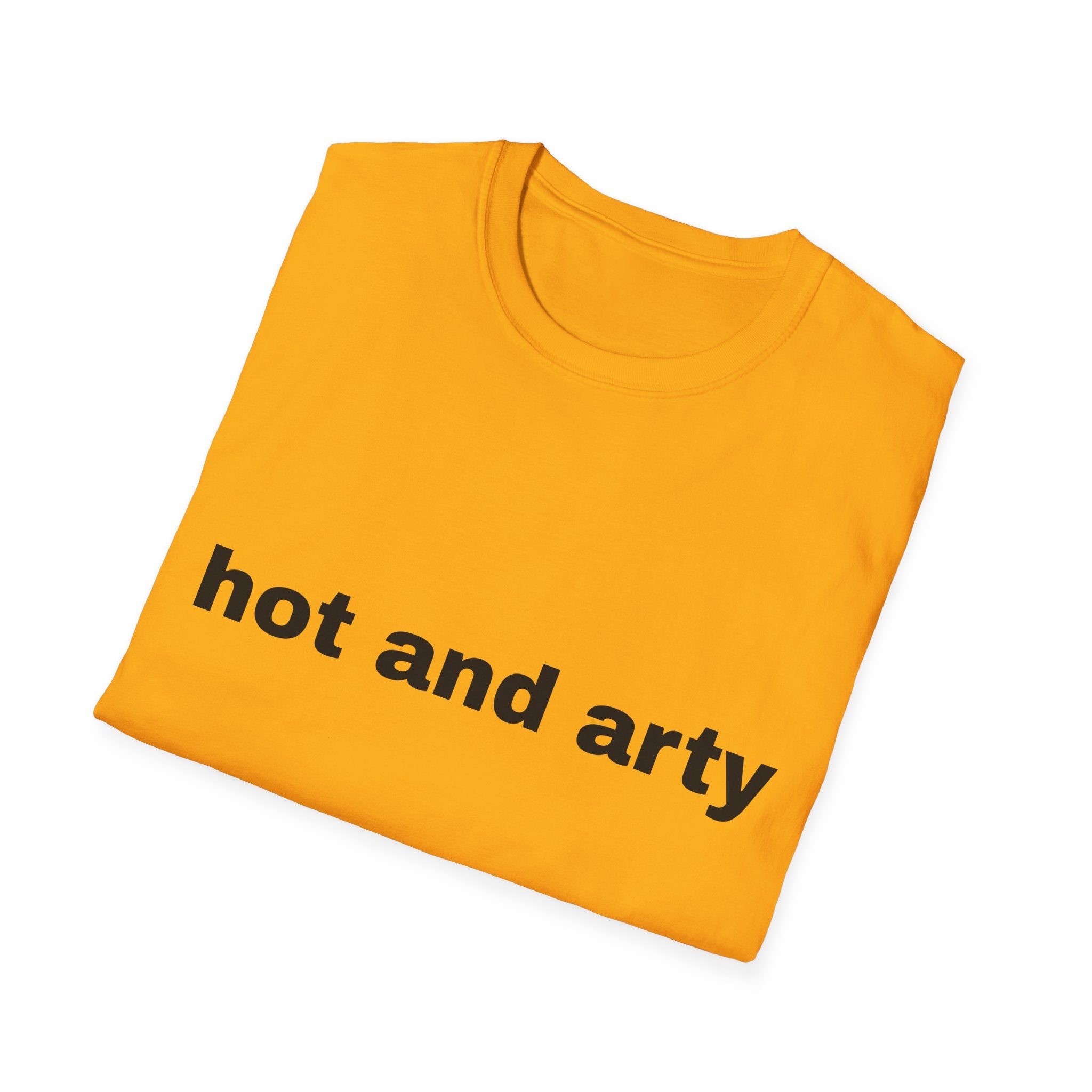 Unisex "hot and arty" T-shirt
