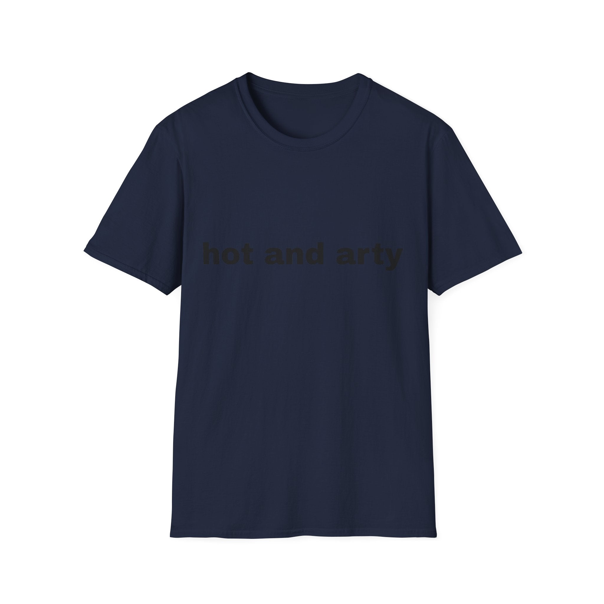 Unisex "hot and arty" T-shirt