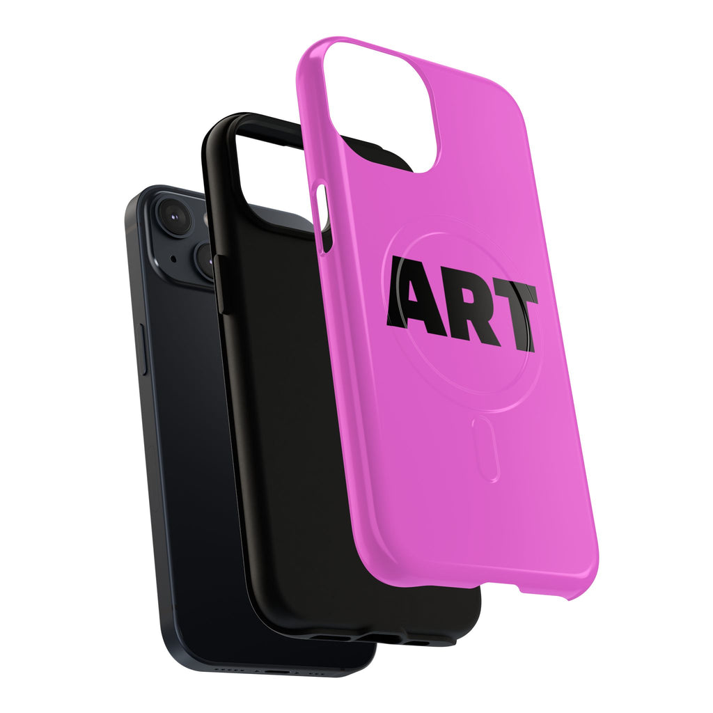 Pink "ART" iPhone case
