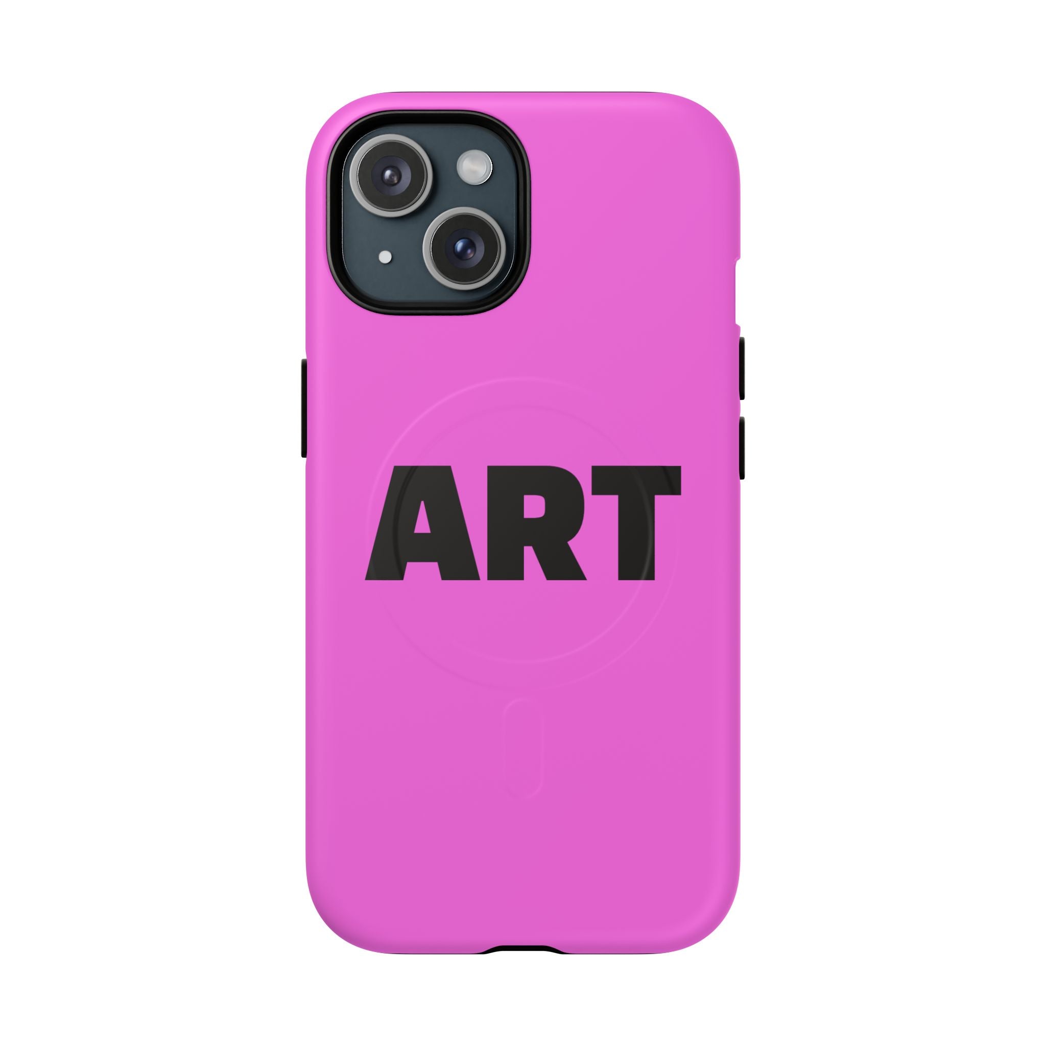 Pink "ART" iPhone case