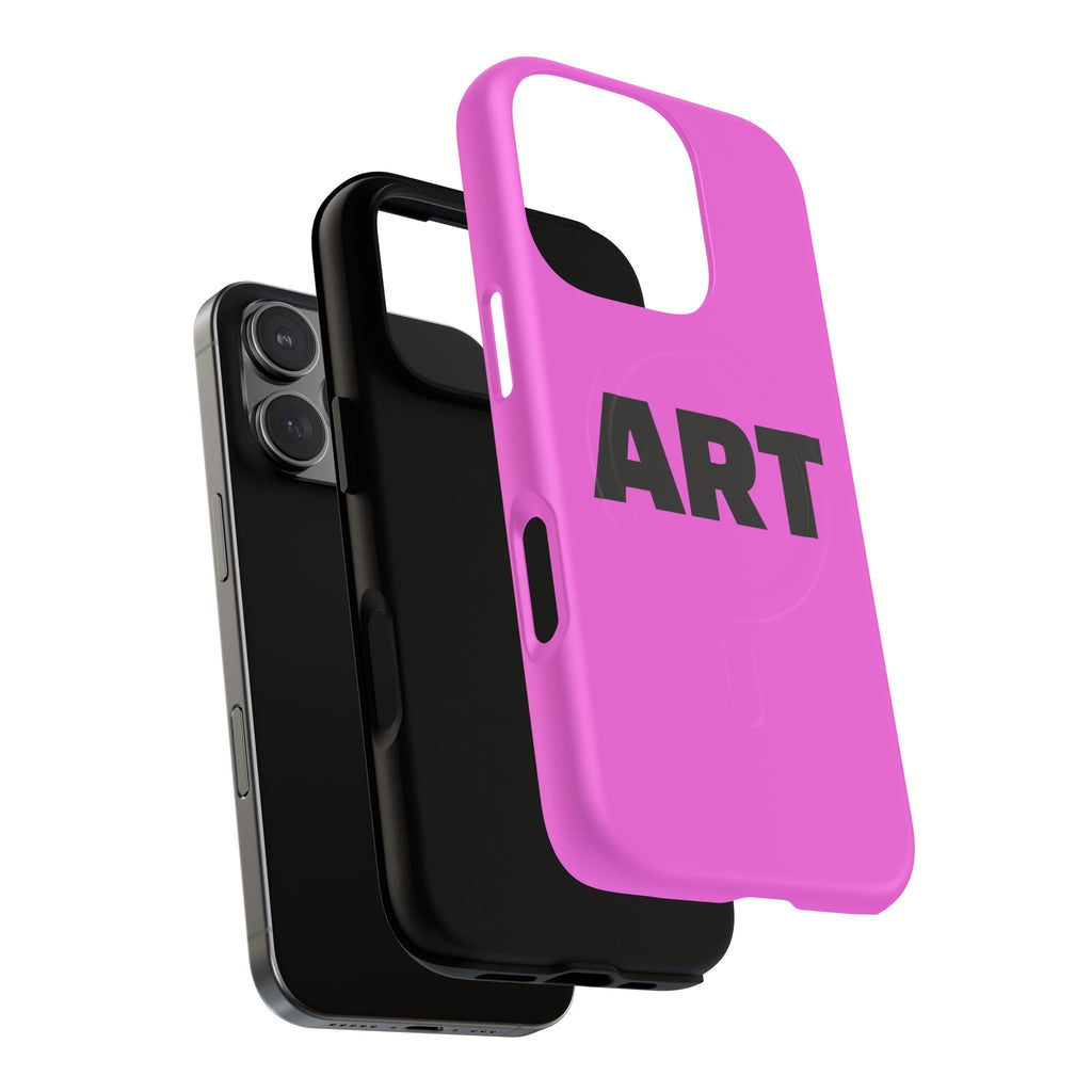 Pink "ART" iPhone case