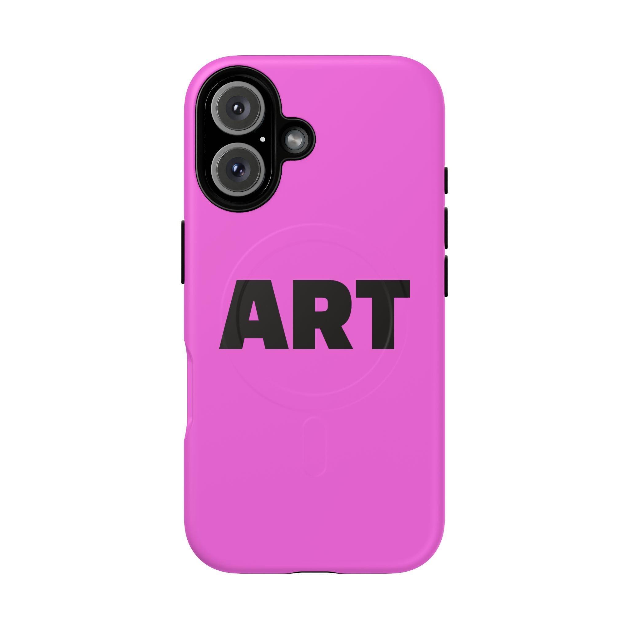 Pink "ART" iPhone case