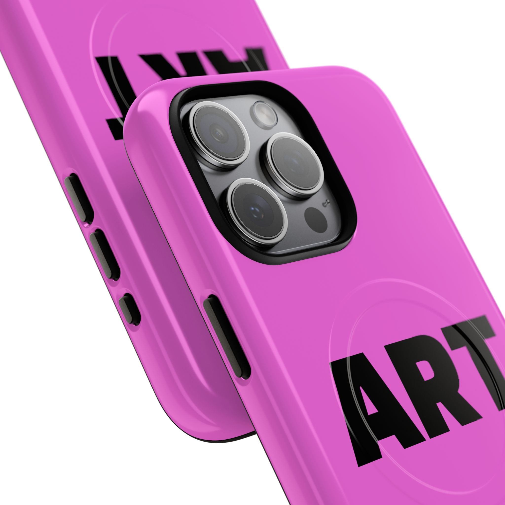 Pink "ART" iPhone case