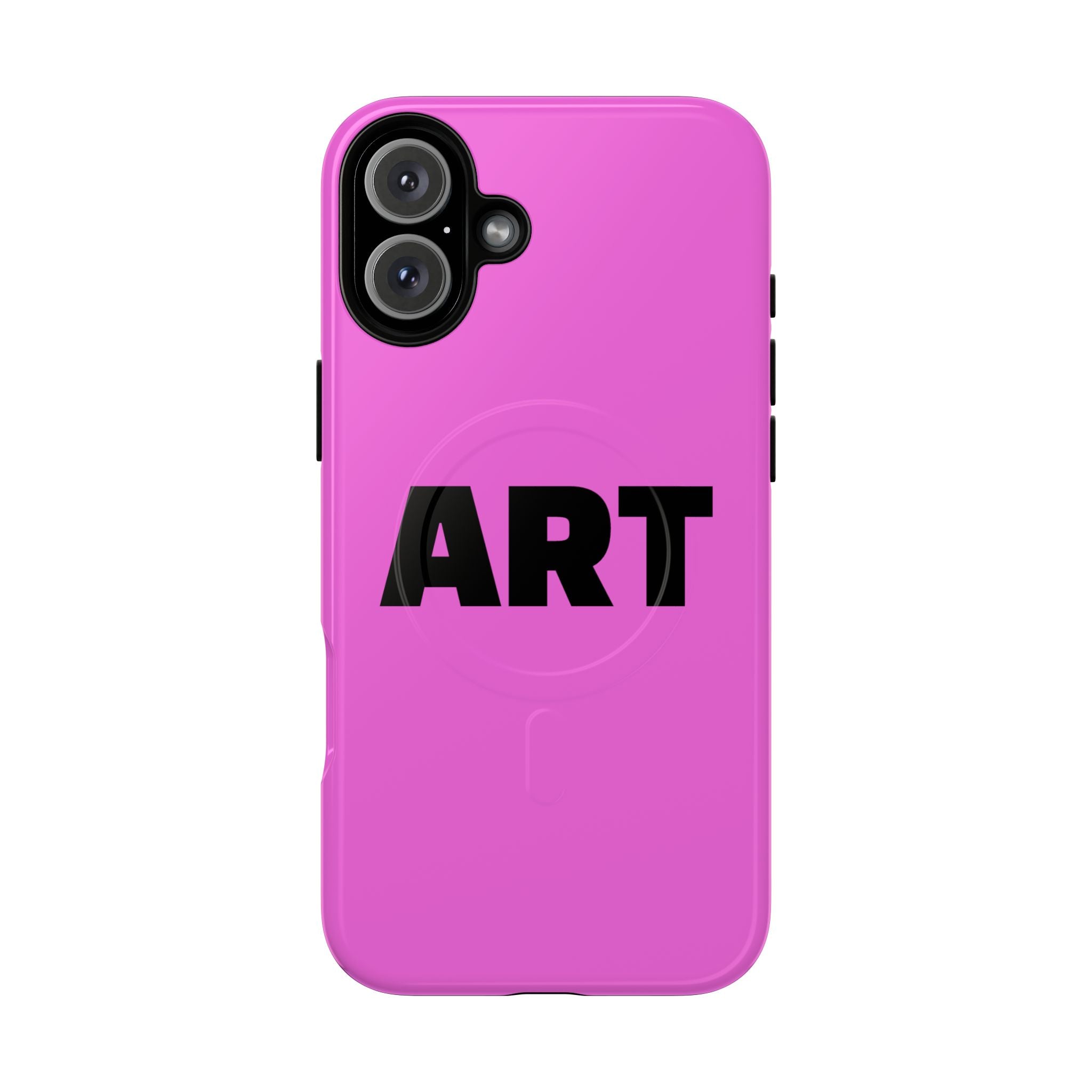 Pink "ART" iPhone case