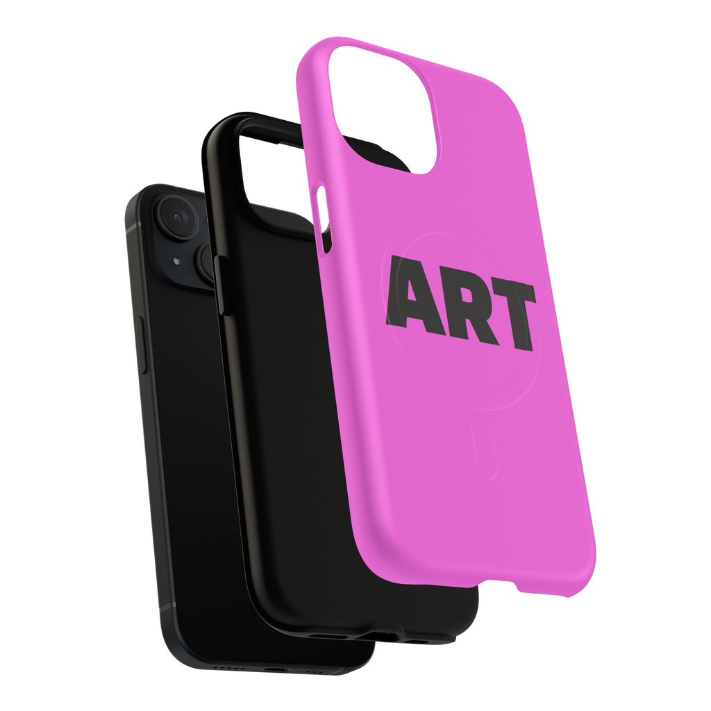 Pink "ART" iPhone case