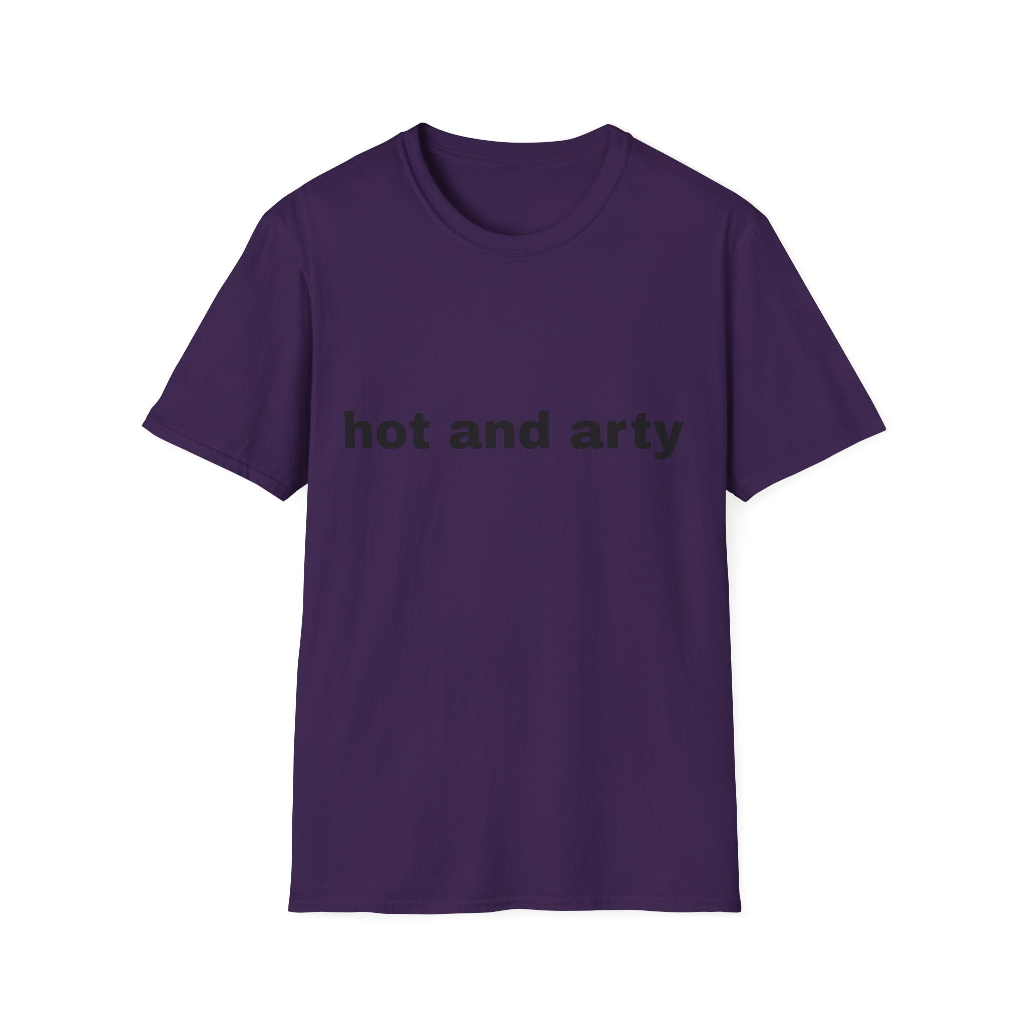 Unisex "hot and arty" T-shirt