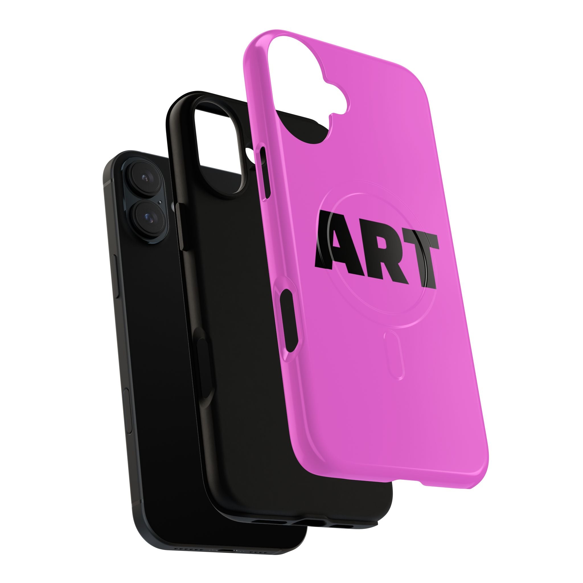 Pink "ART" iPhone case
