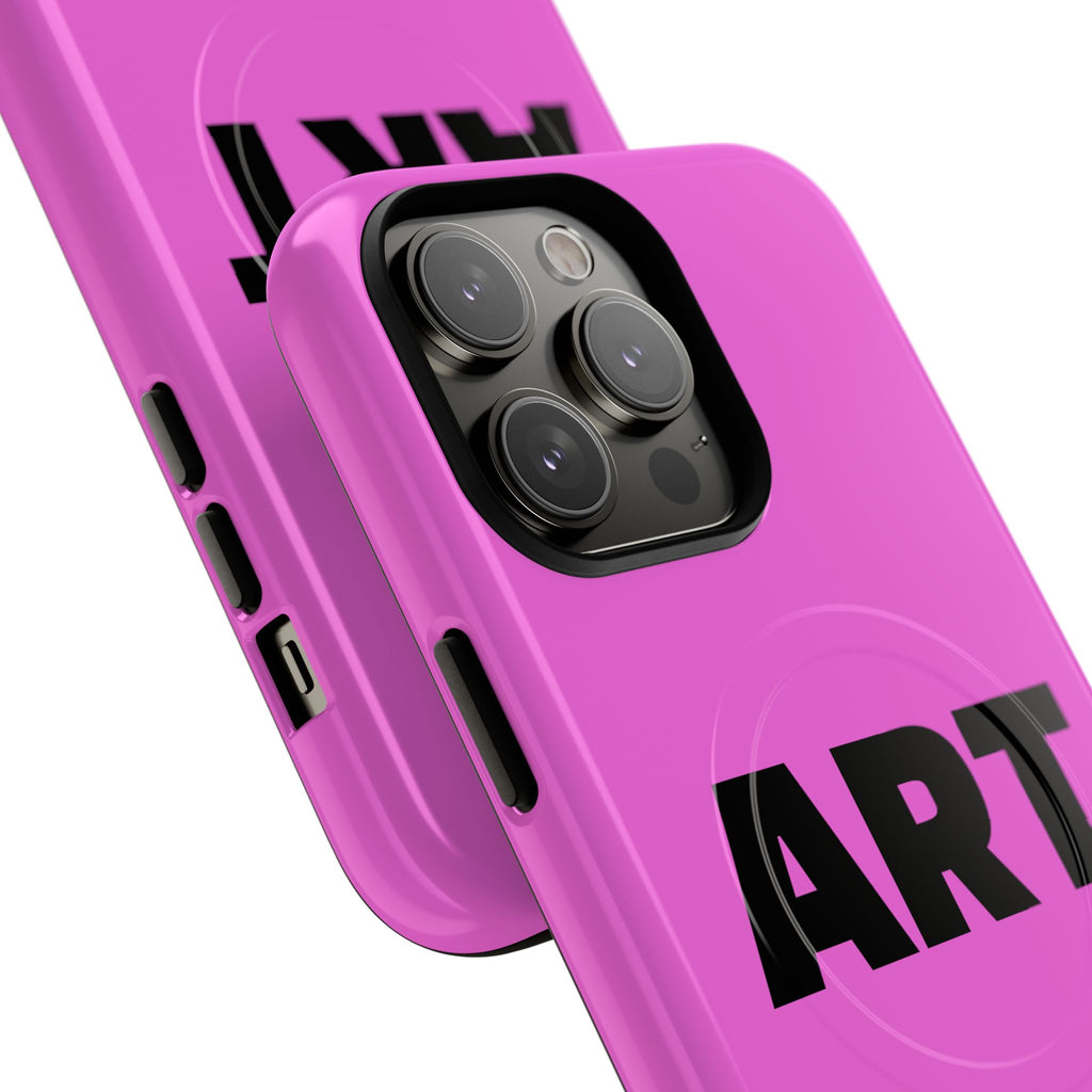 Pink "ART" iPhone case