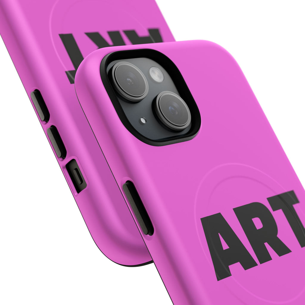 Pink "ART" iPhone case