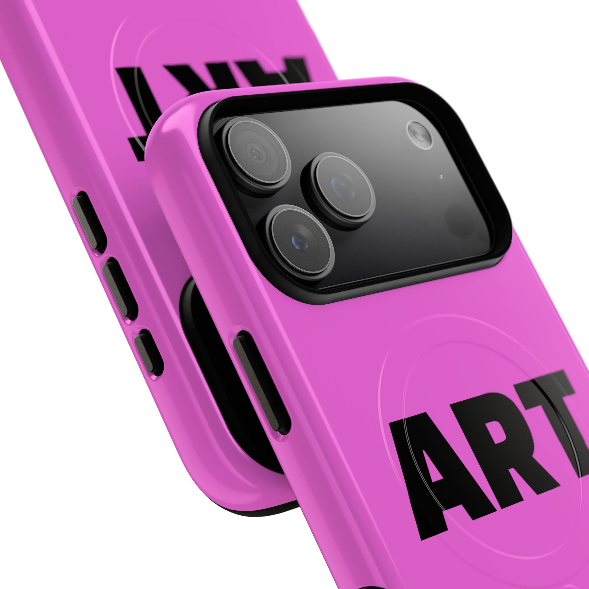 Pink "ART" iPhone case