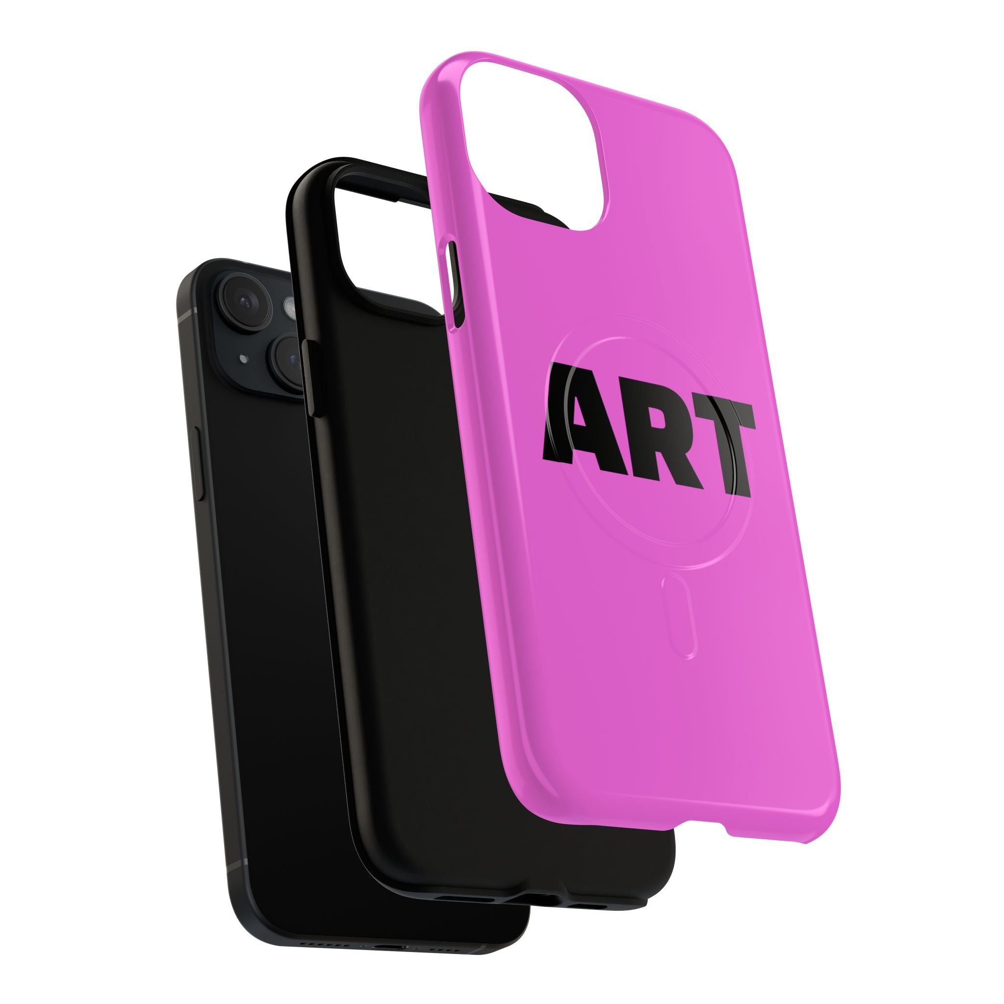 Pink "ART" iPhone case