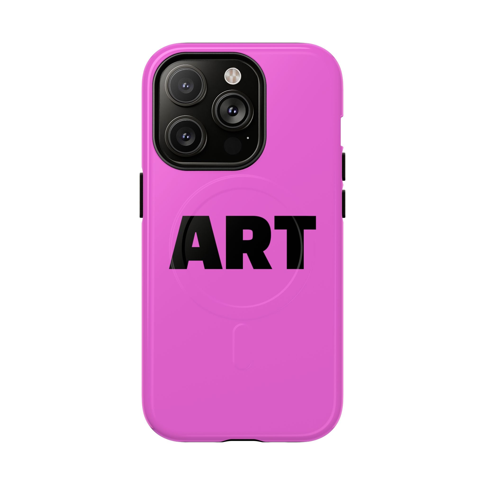 Pink "ART" iPhone case