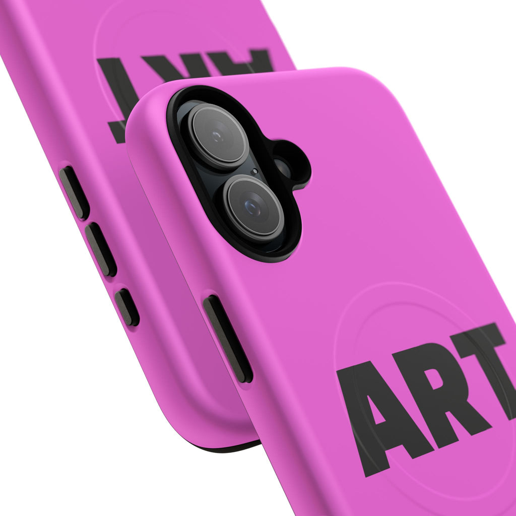 Pink "ART" iPhone case