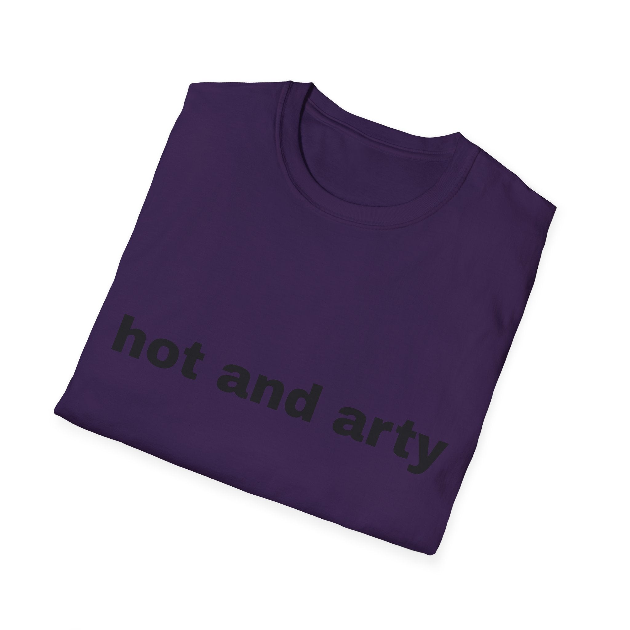 Unisex "hot and arty" T-shirt