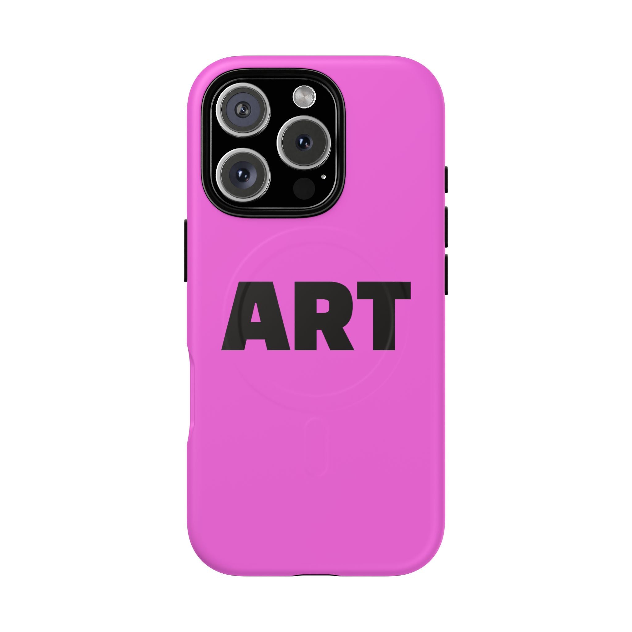 Pink "ART" iPhone case